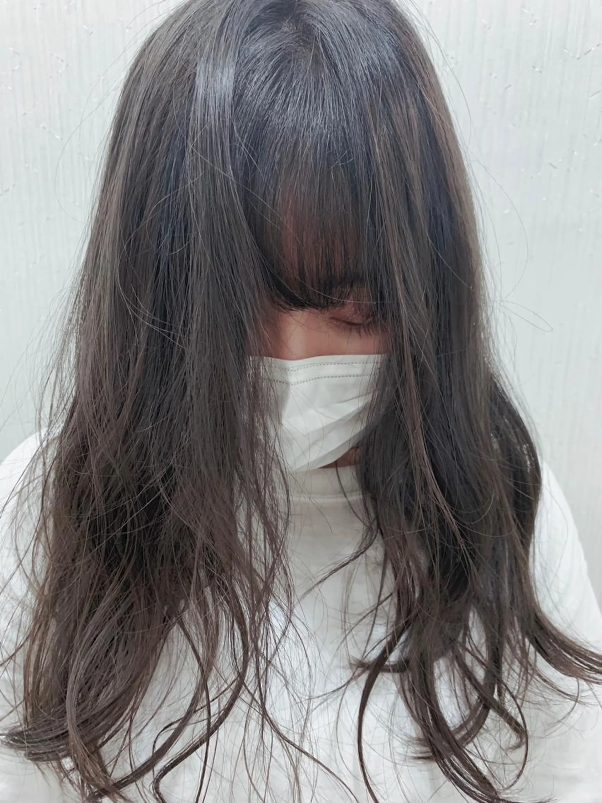 ロング カラー レイヤーカットモデル 募集/藤原一真のヘアスタイル