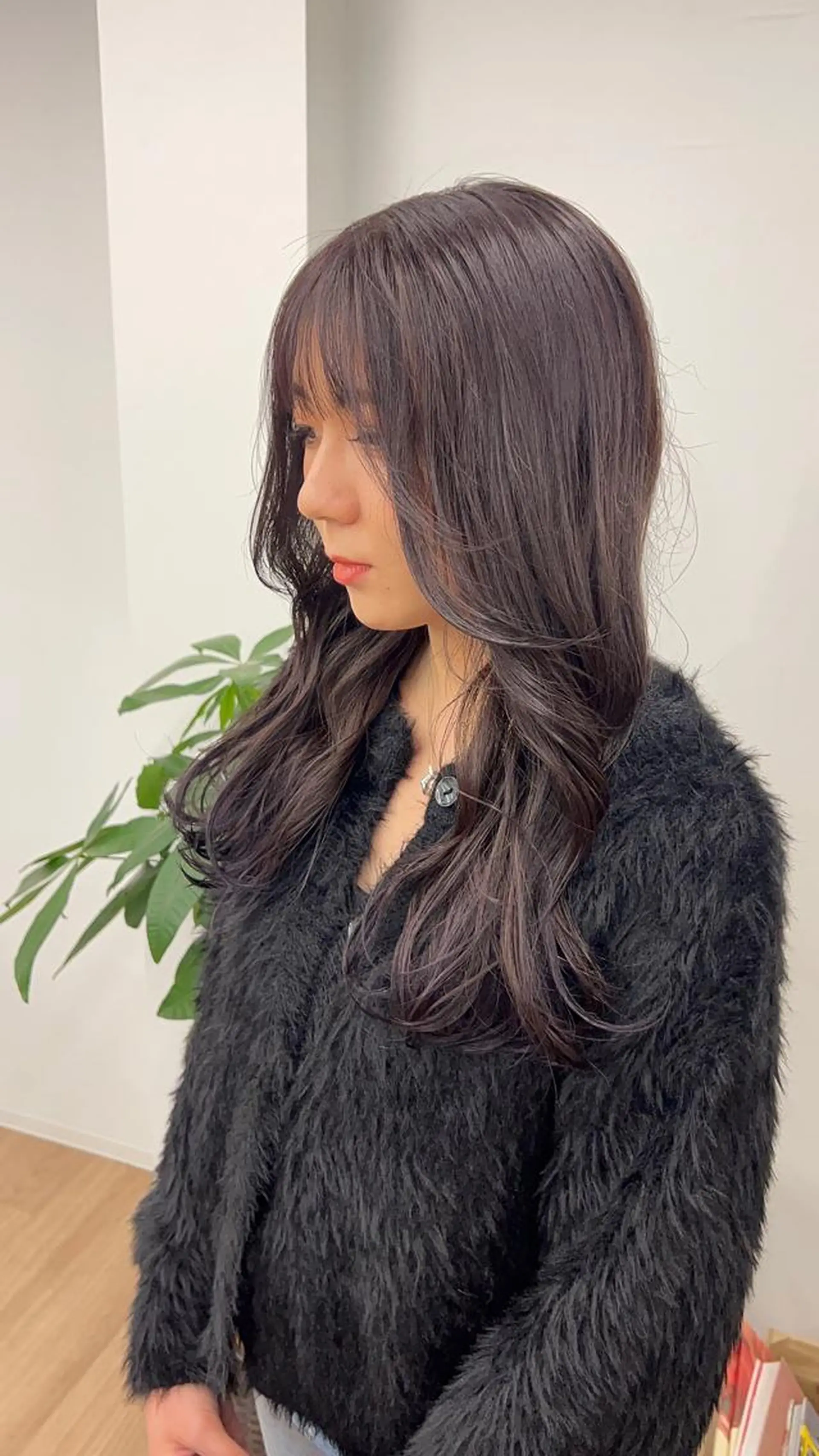 セミロング アッシュ ミルクティーブラウン ピンクブラウン ハイライト 髪質改善 ユウハウス/ ryousukeのヘアスタイル