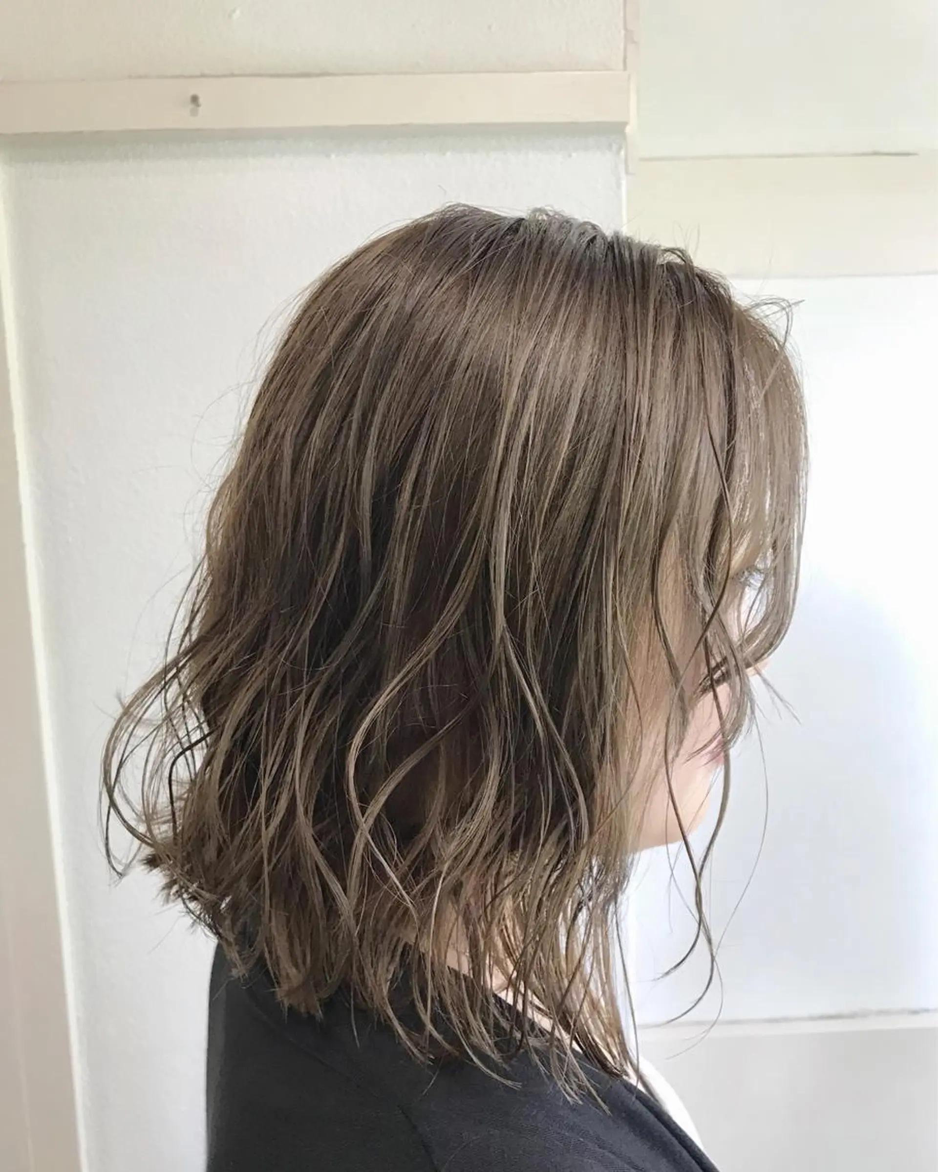 ショート カラー ヘアアレンジ ベージュカラー セピアベージュ カット ヘアカラー トリートメント GiseL天神カラー 髪質改善/ブリーチのヘアスタイル