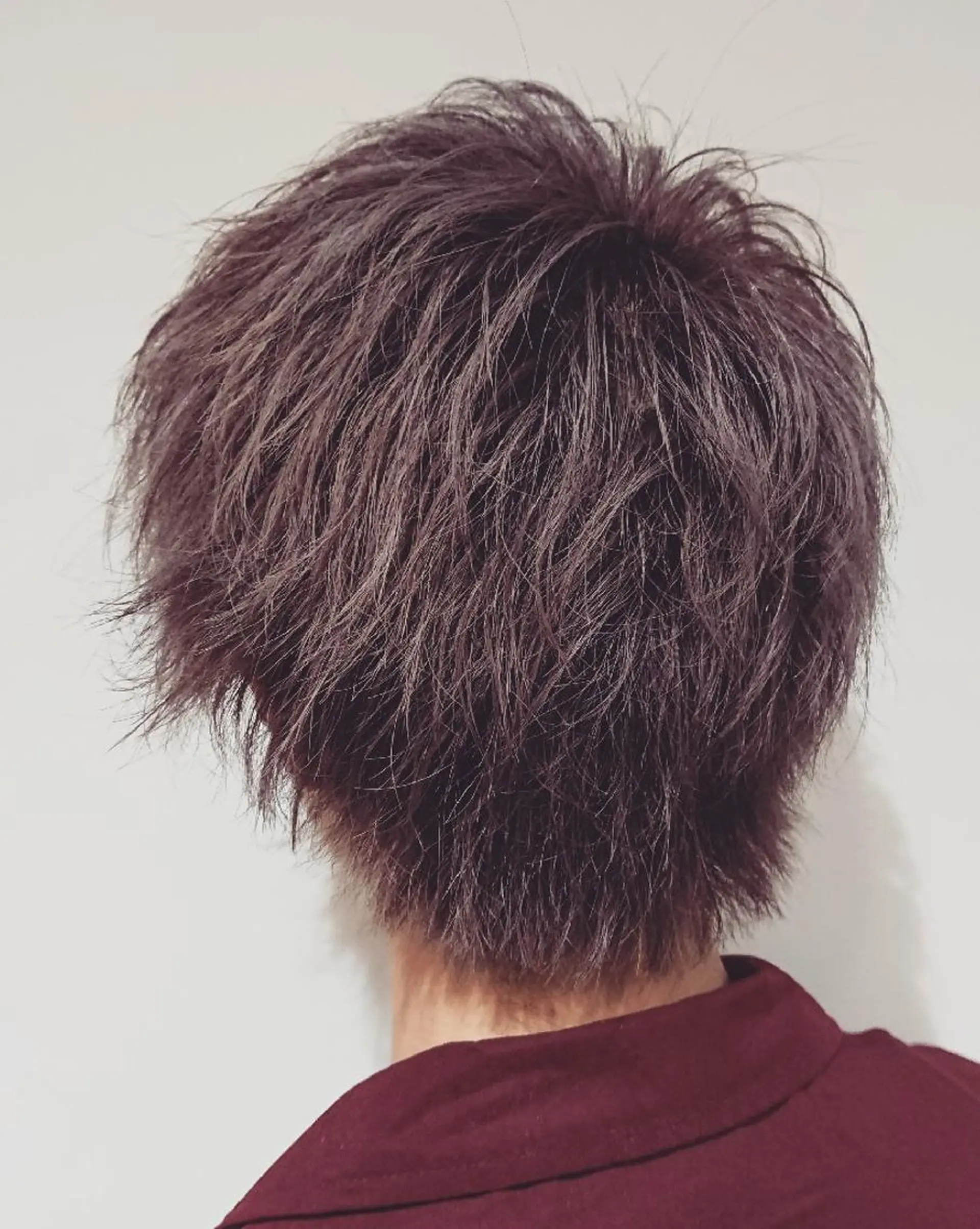 メンズ カラー マッシュ カット ヘアカラー ブリーチ/ヘアケア/ 艶髪/イギチハルのヘアスタイル