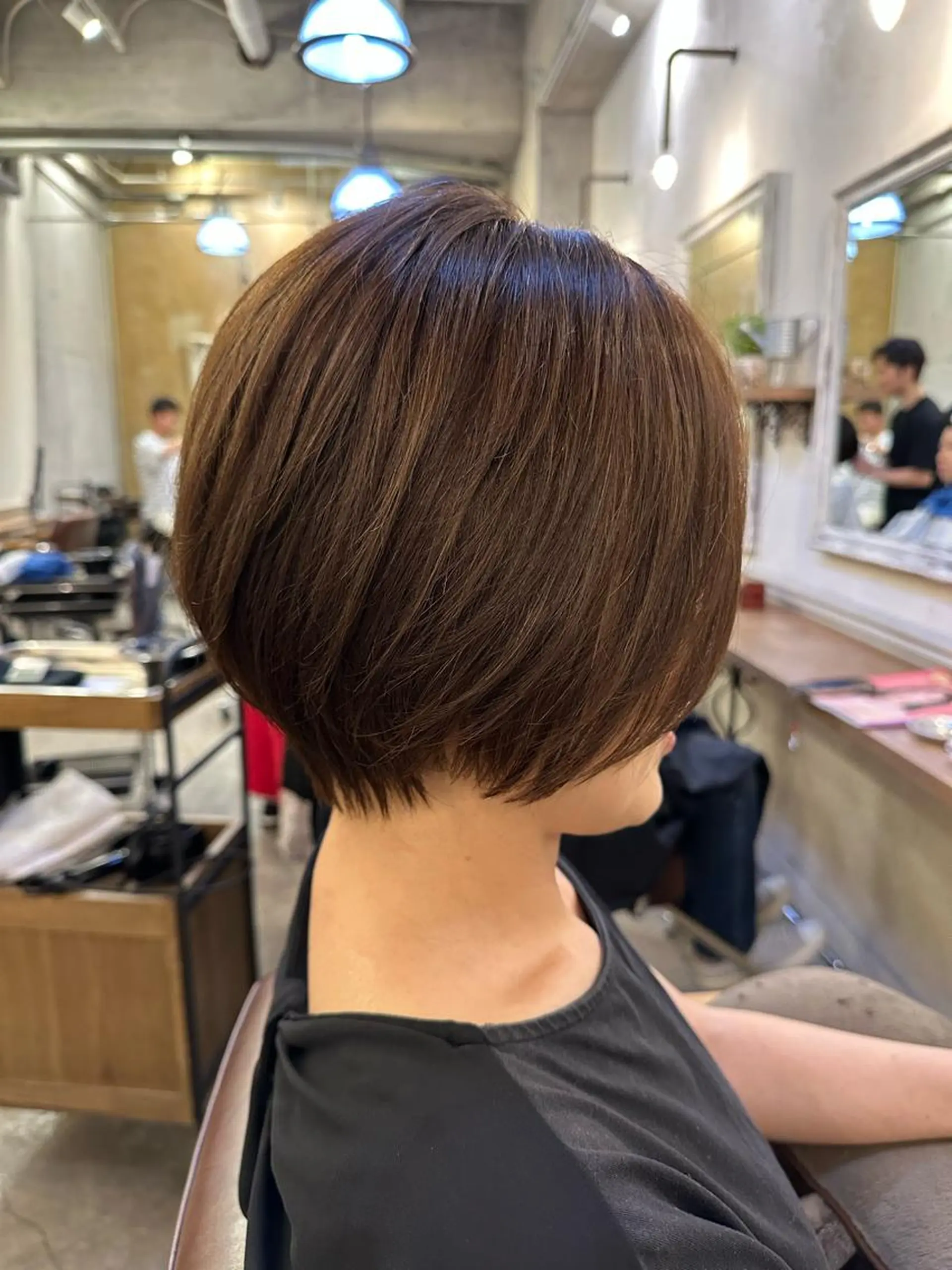 ショート カラー 石綿 大和のヘアスタイル