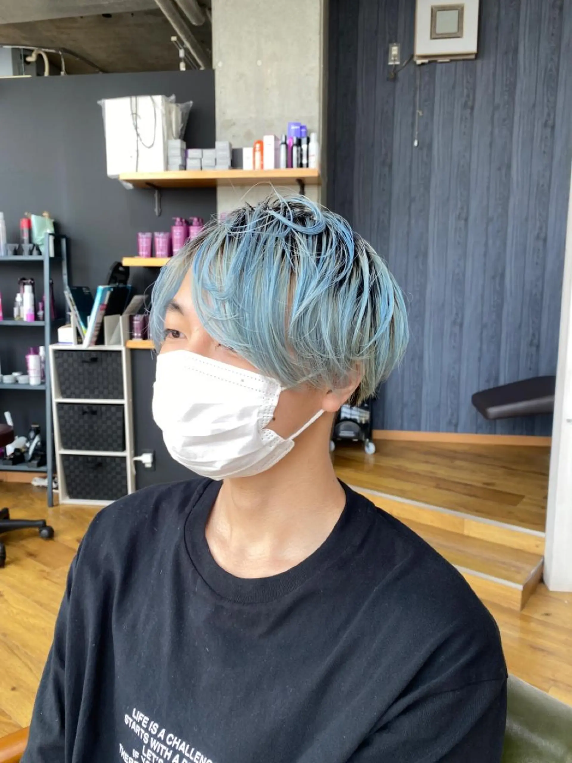 ミディアム カラー 似合わせカットカラー 🌟ryusei⭐️のヘアスタイル