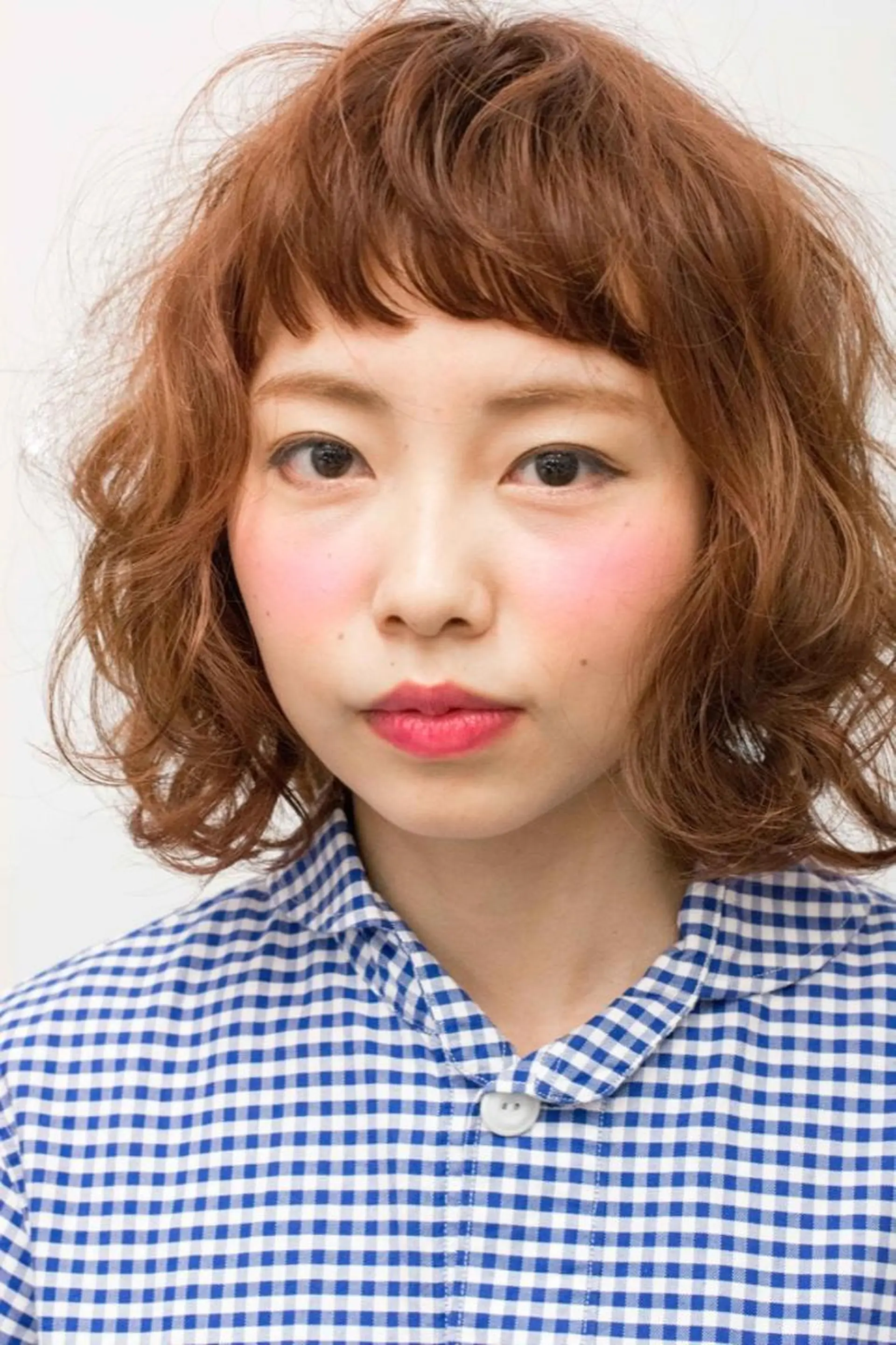 ショート カラー パーマ La Ruelle 江曽島店/髪質改善のヘアスタイル