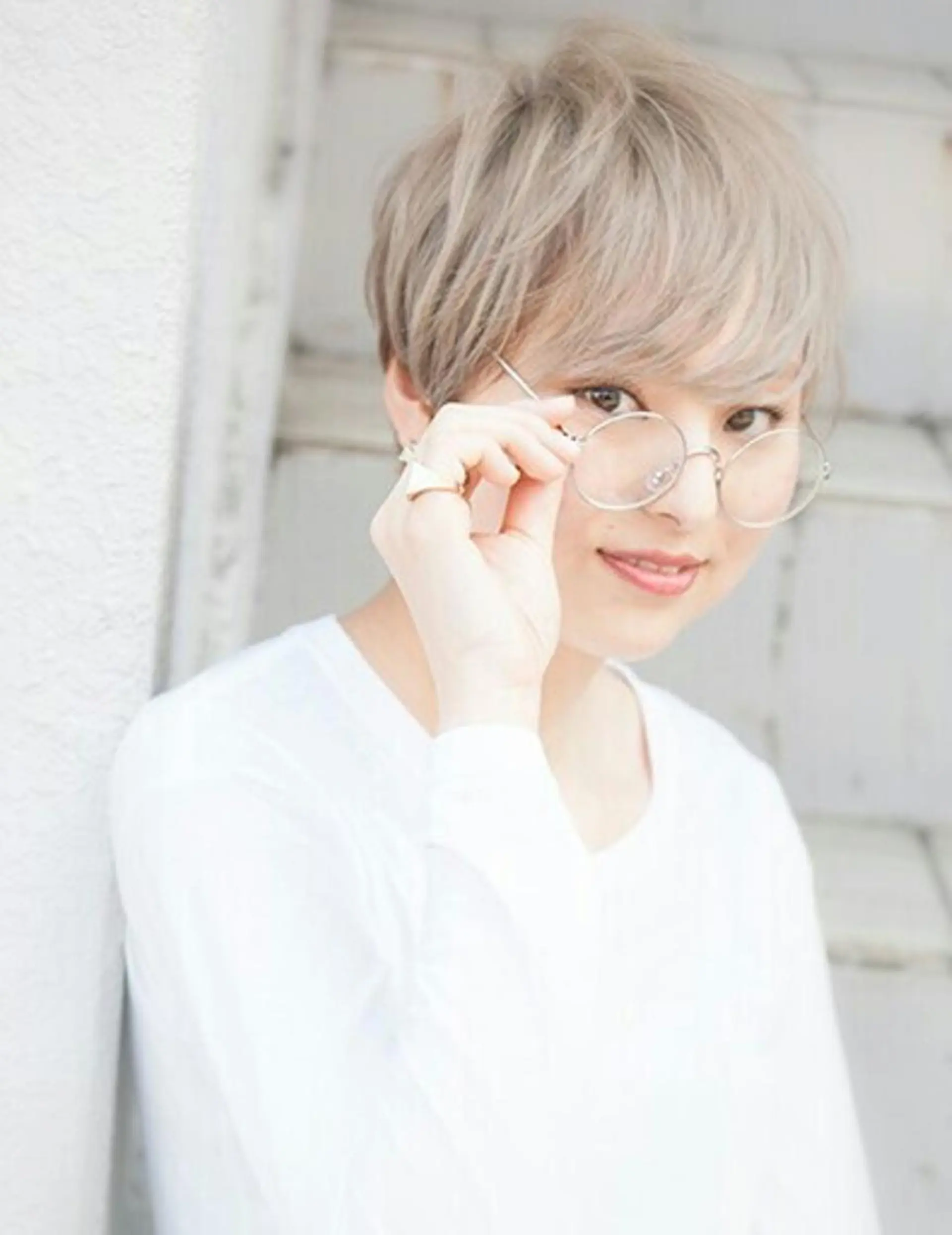 ショート ショートヘア 宇賀治 智のヘアスタイル