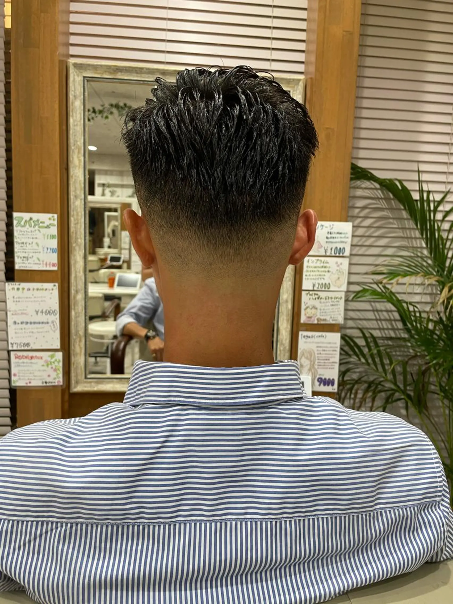 メンズ フェードカット 💎メンズカット/ 透明感　吉田拓海💎のヘアスタイル