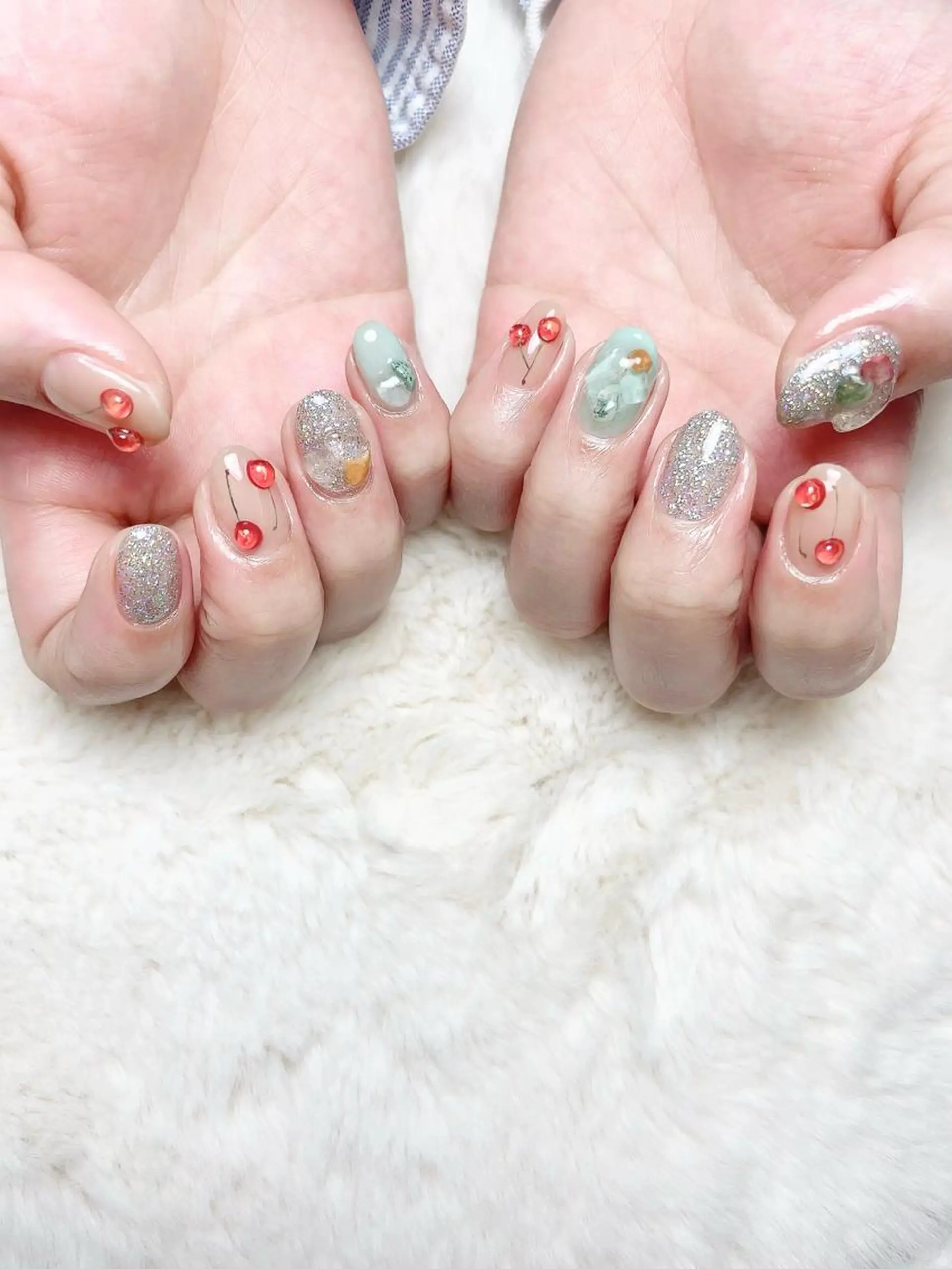 ネイル ハンドネイル 岩山 直子のネイルデザイン