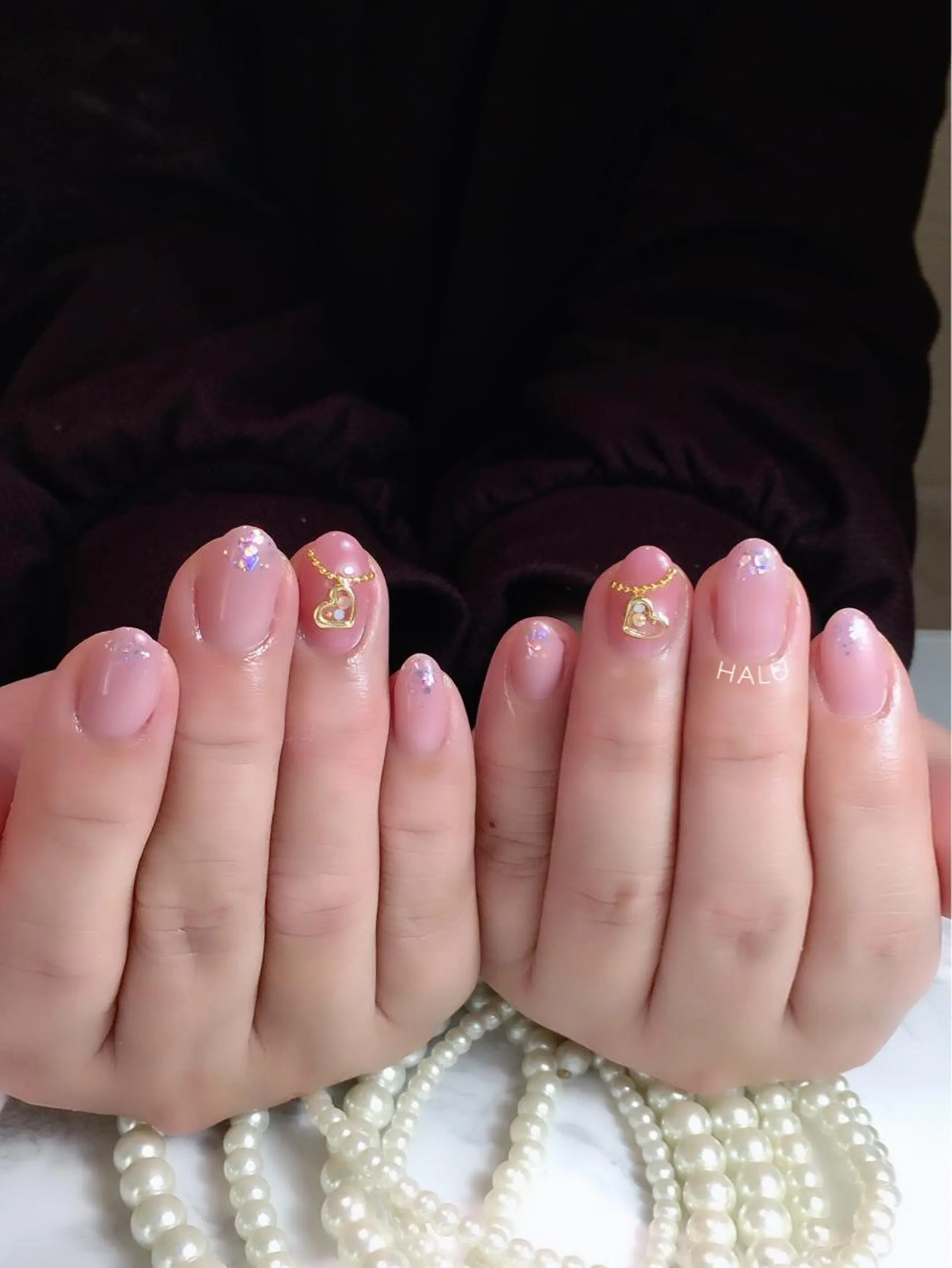 ネイル ハート HALU ハルのネイルデザイン