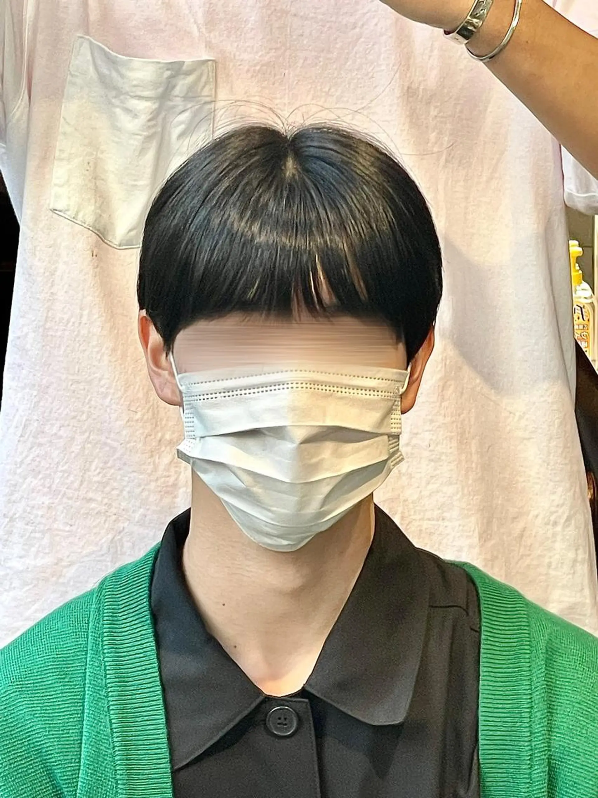 パーマ メンズ マッシュ シースルーマッシュ カット パーマ HIKARI メンズ満足度No.1のヘアスタイル