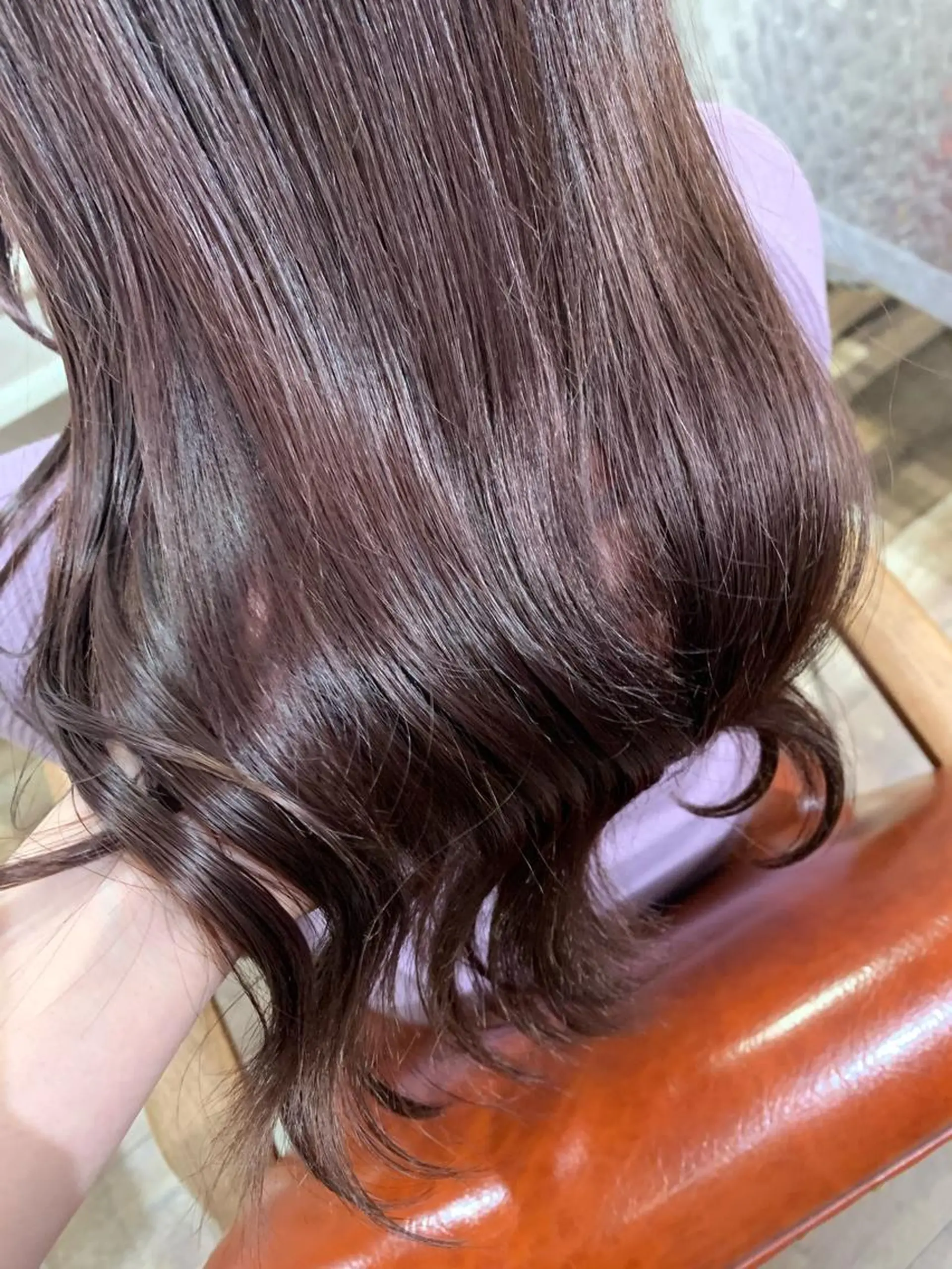ロング カラー トリートメント 田中 優衣のヘアスタイル