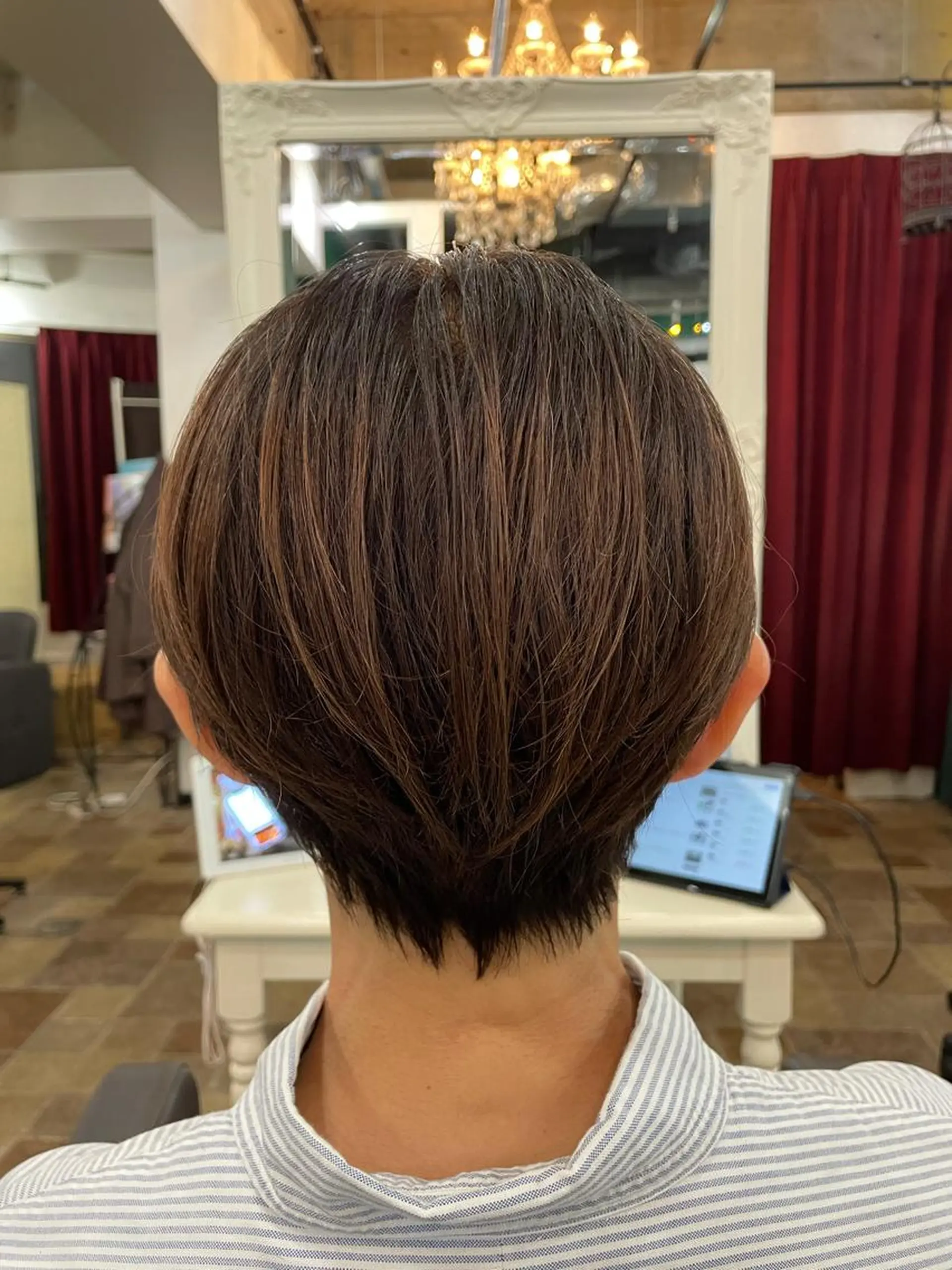 ショート anphi hair所属・山本 総司のヘアスタイル