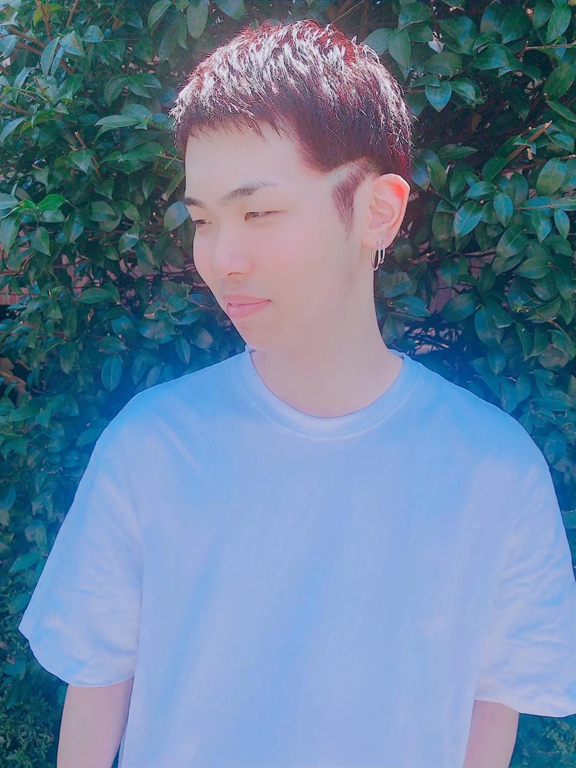 ショート カラー パーマ ヘアアレンジ メンズ カット ヘアカラー ちこ .のヘアスタイル