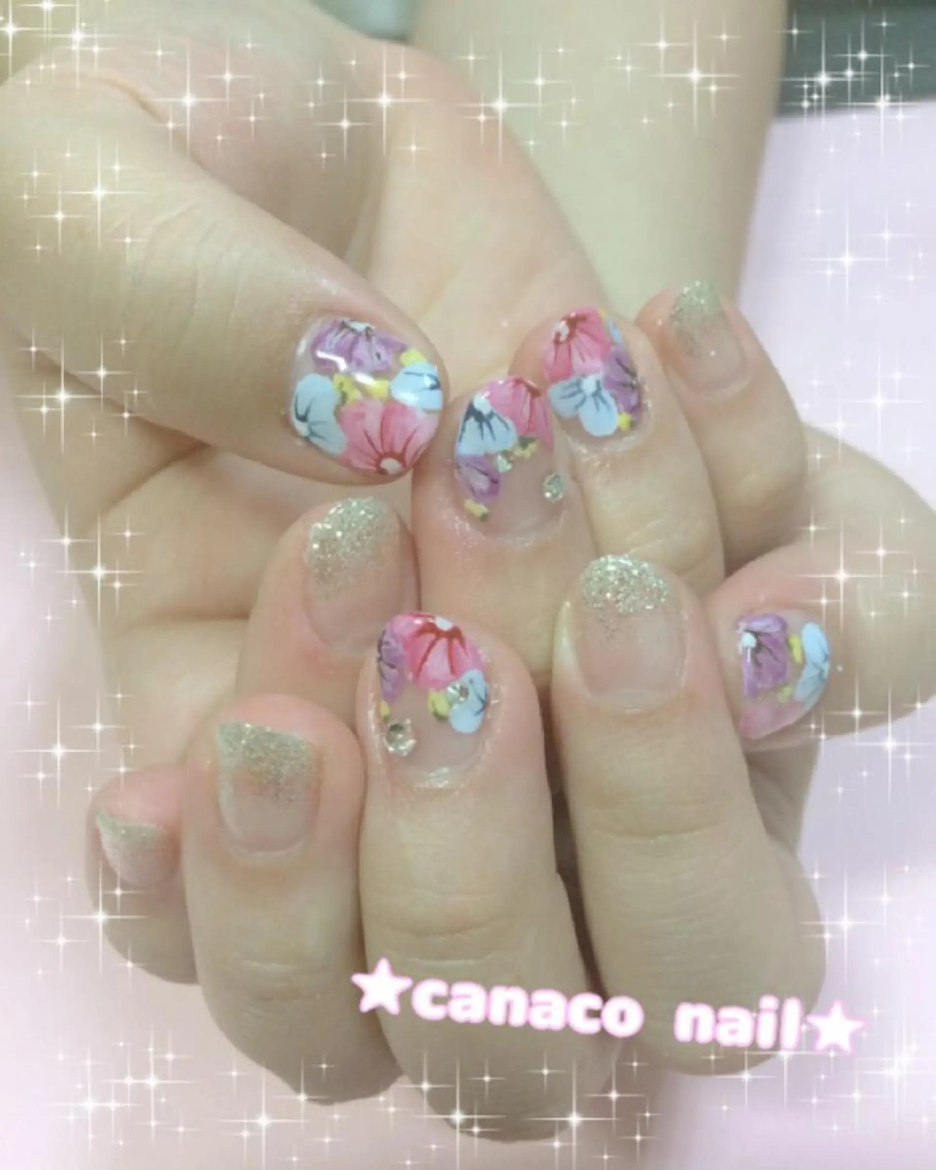 ネイル ハンドネイル ハンドケア ベテランネイル cnc  nailのネイルデザイン