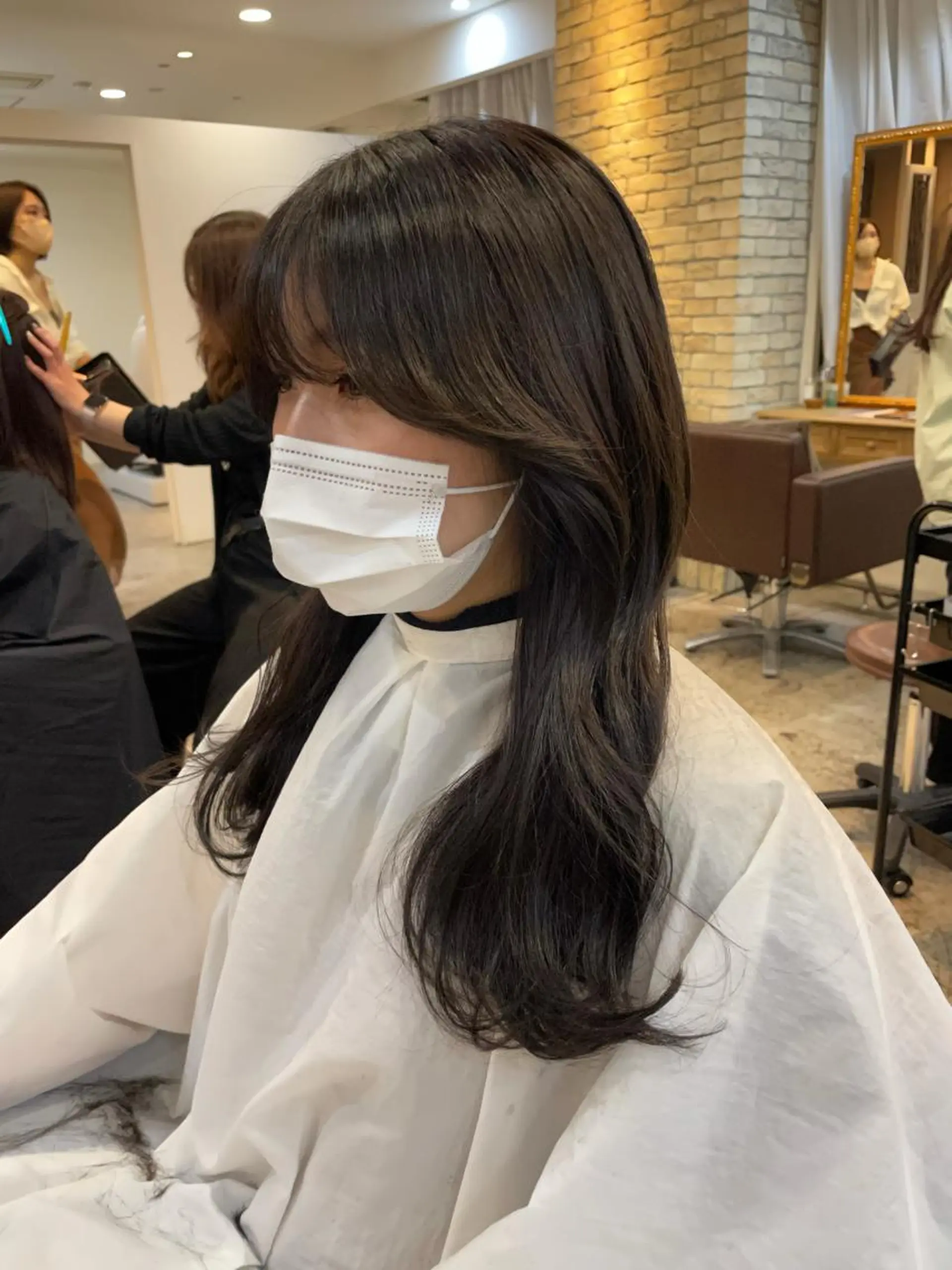 ロング カラー 韓国風ヘア 髪質改善特化 🫧松野力也のヘアスタイル