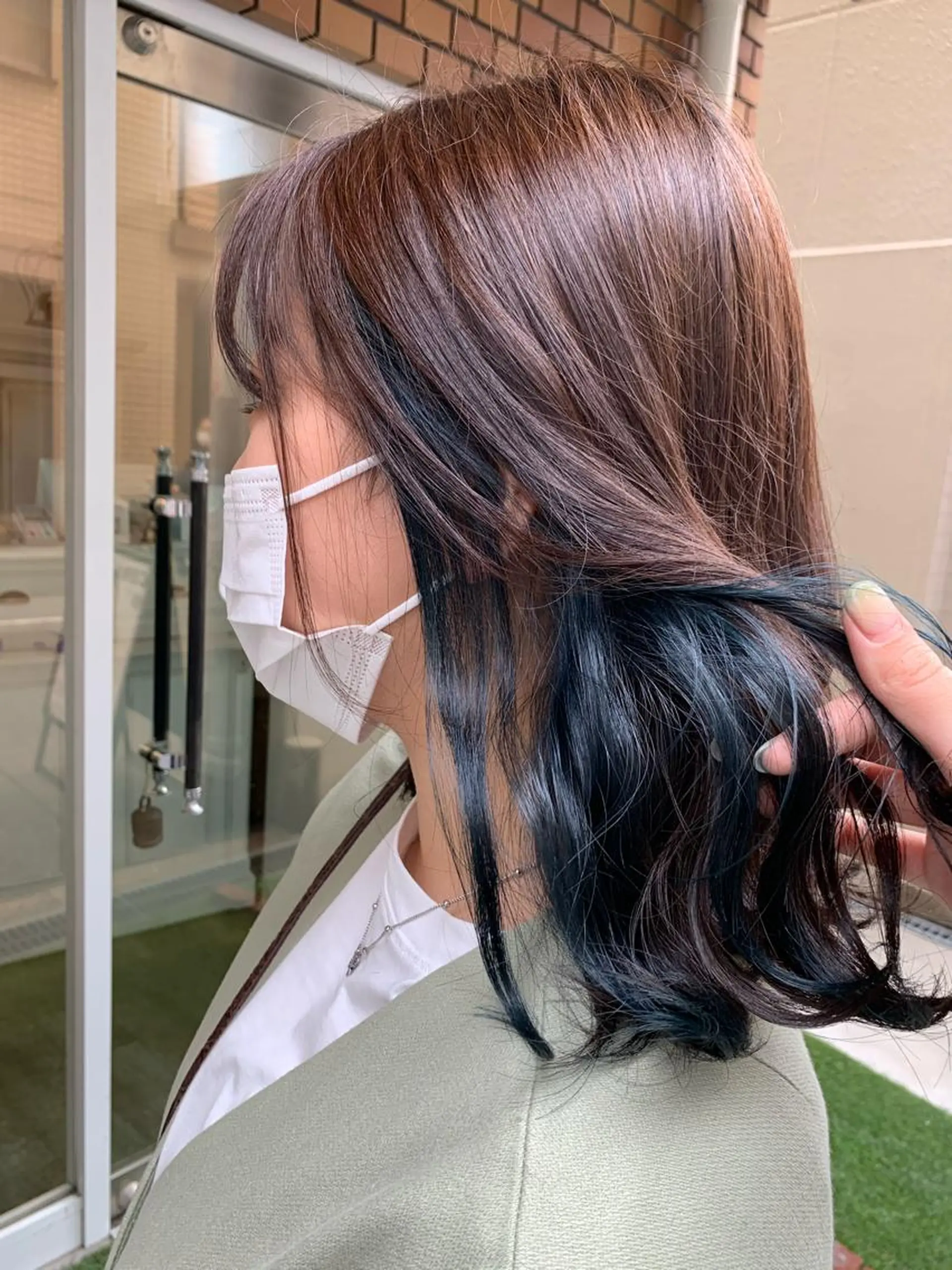 カラー newi梅田🫧韓国 ヘア🫧sakiのヘアスタイル