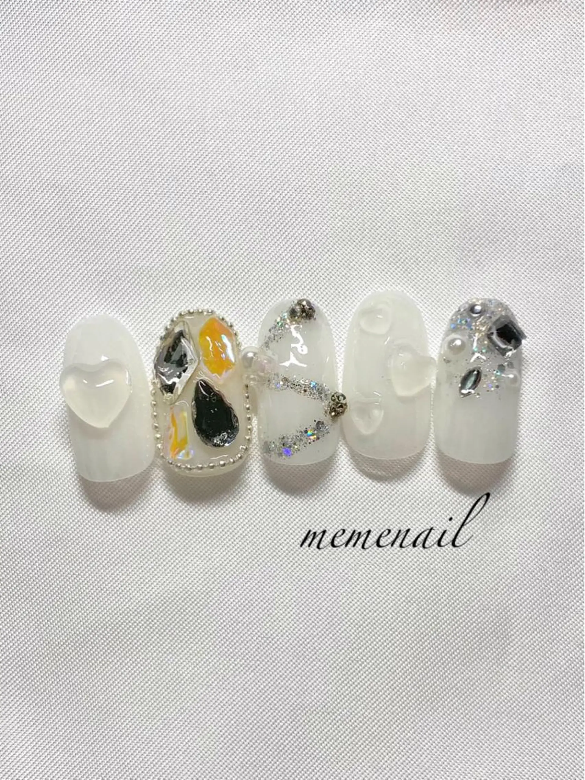 ネイル ハート ハンドネイル Noguchi Megumiのその他イメージ