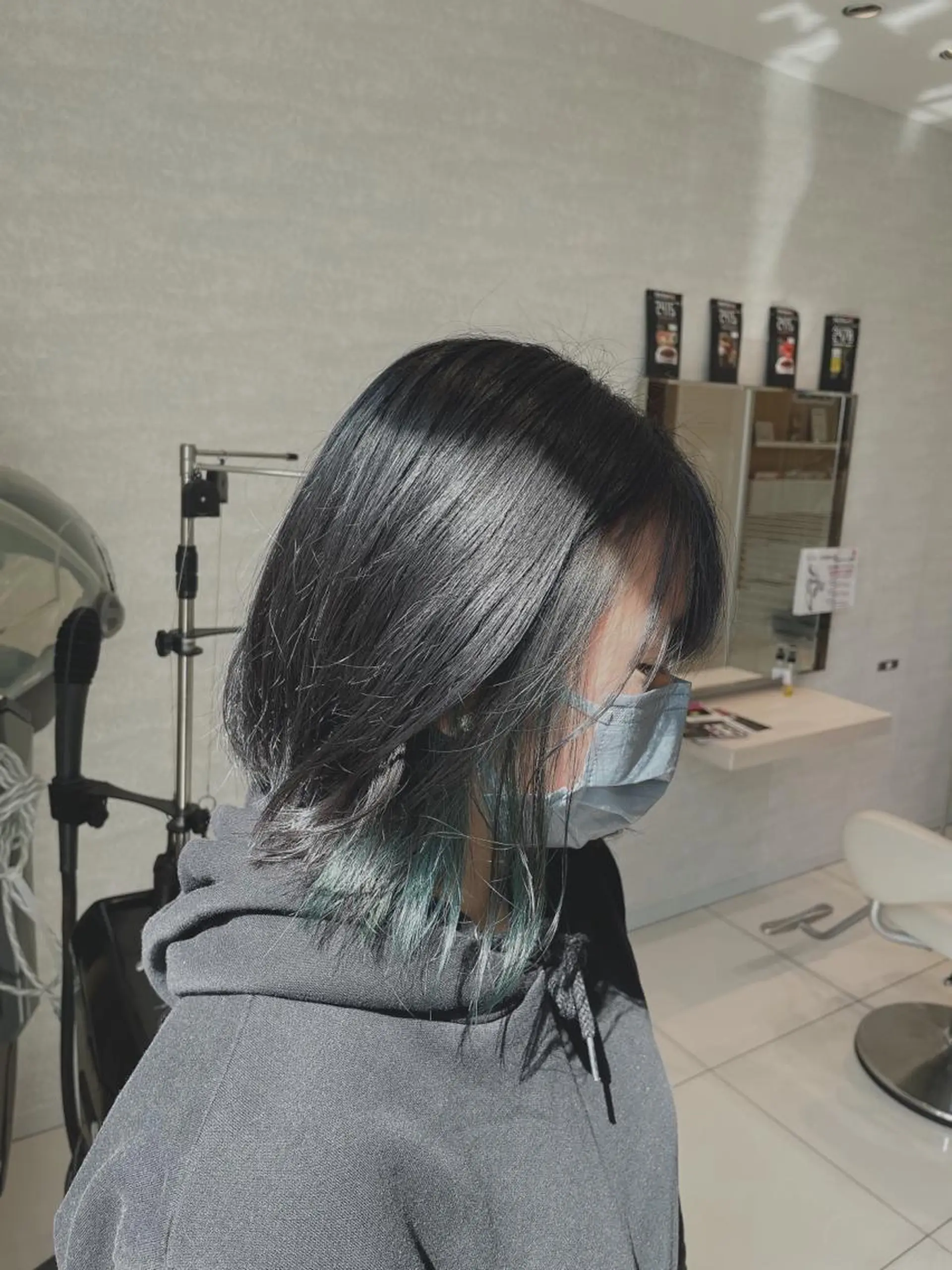 ミディアム カラー 透明感カラー 新規限定カット無料 クーポン有り【桂口】のヘアスタイル