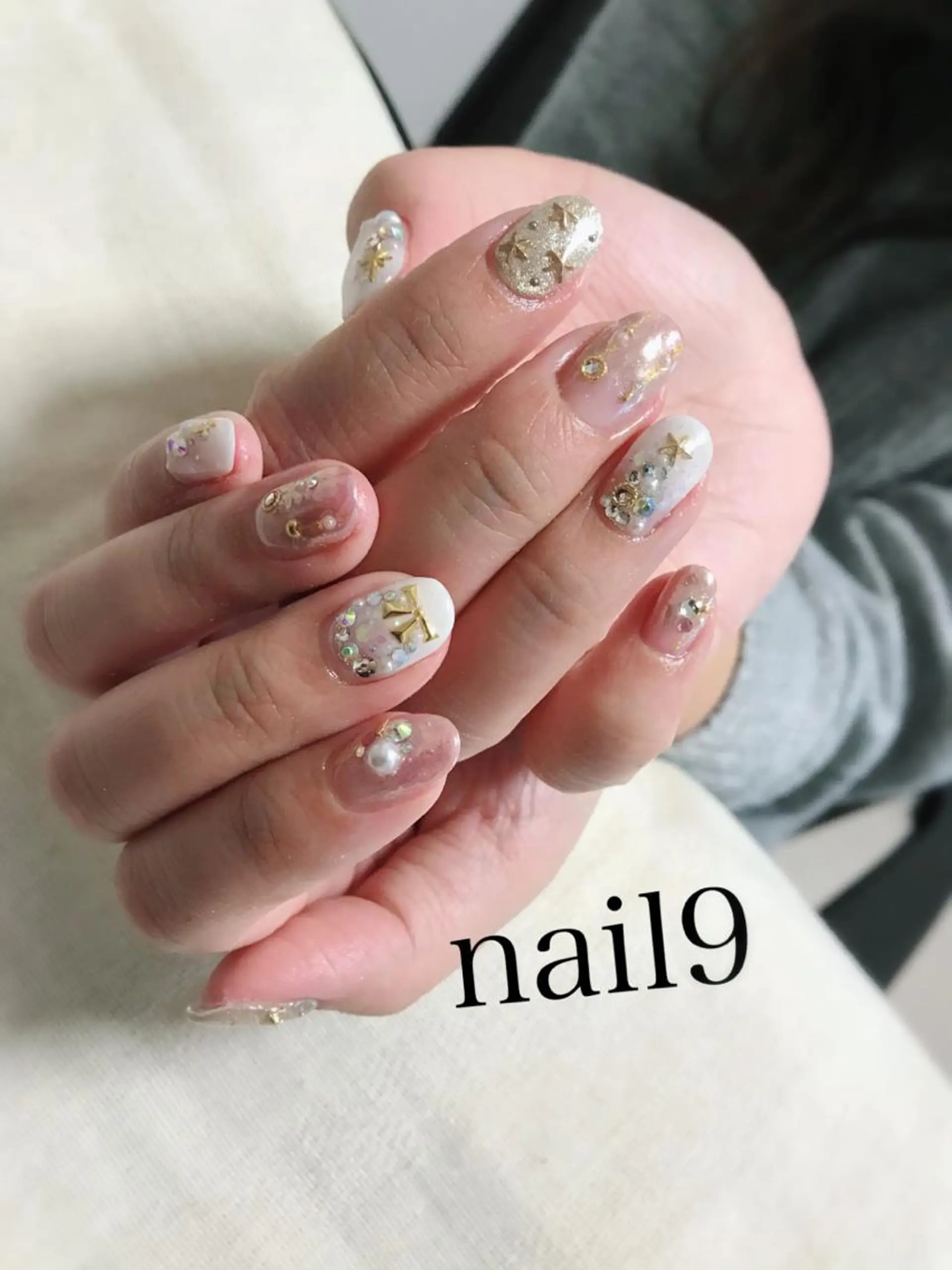 ネイル 冬ネイル クリスマス ネイルサロン nail9のネイルデザイン