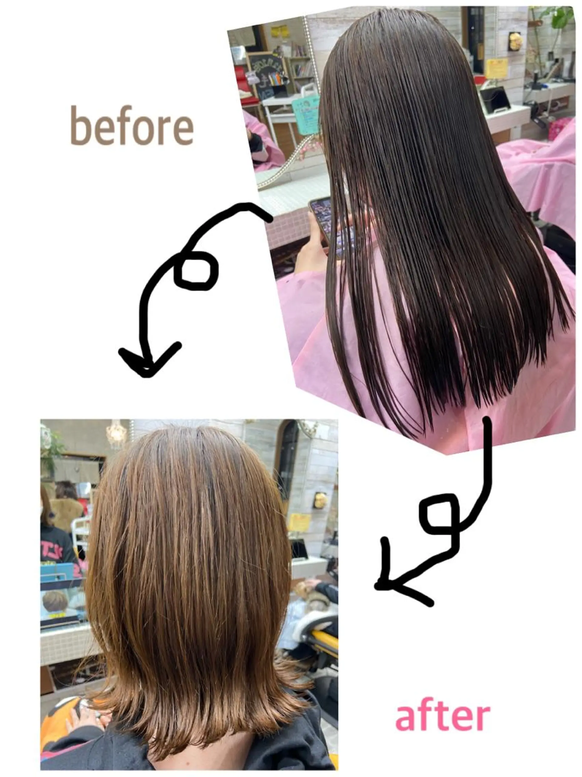 ミディアム カラー カット トリートメント 大坪 拓斗のヘアスタイル