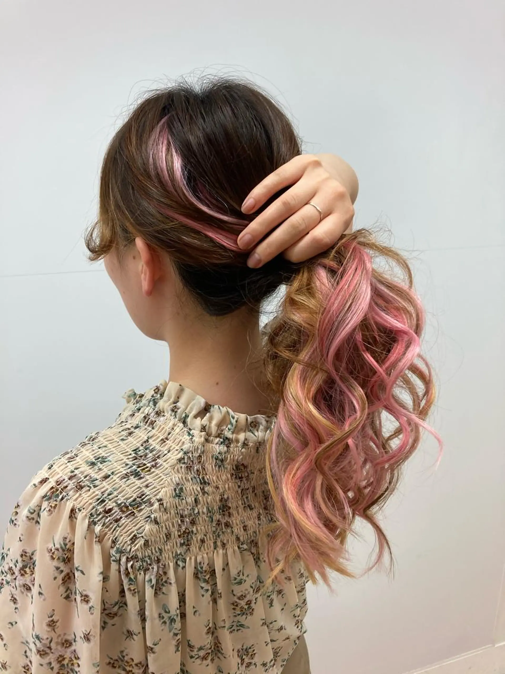 ロング 一ノ瀬 蘭のヘアスタイル