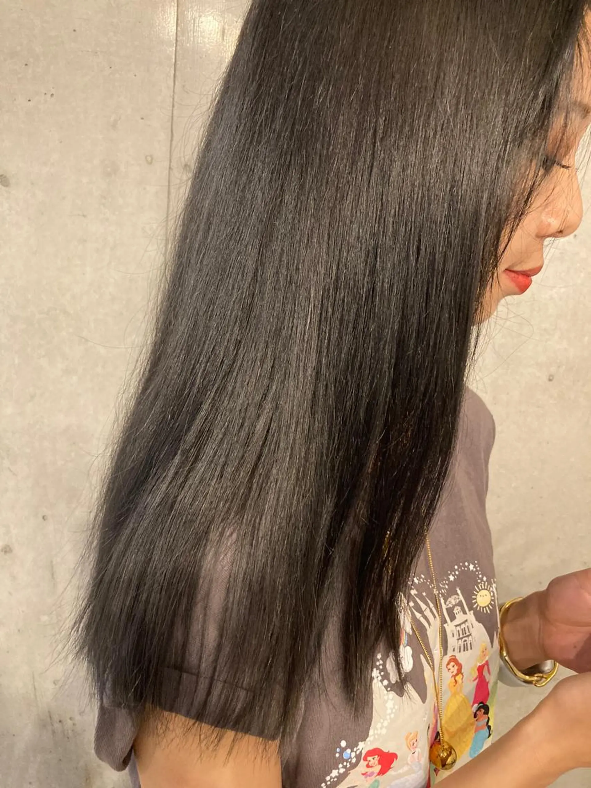 ミディアム カラー ヘアカラー 横浜美容室／暖色系 michika🌹のヘアスタイル