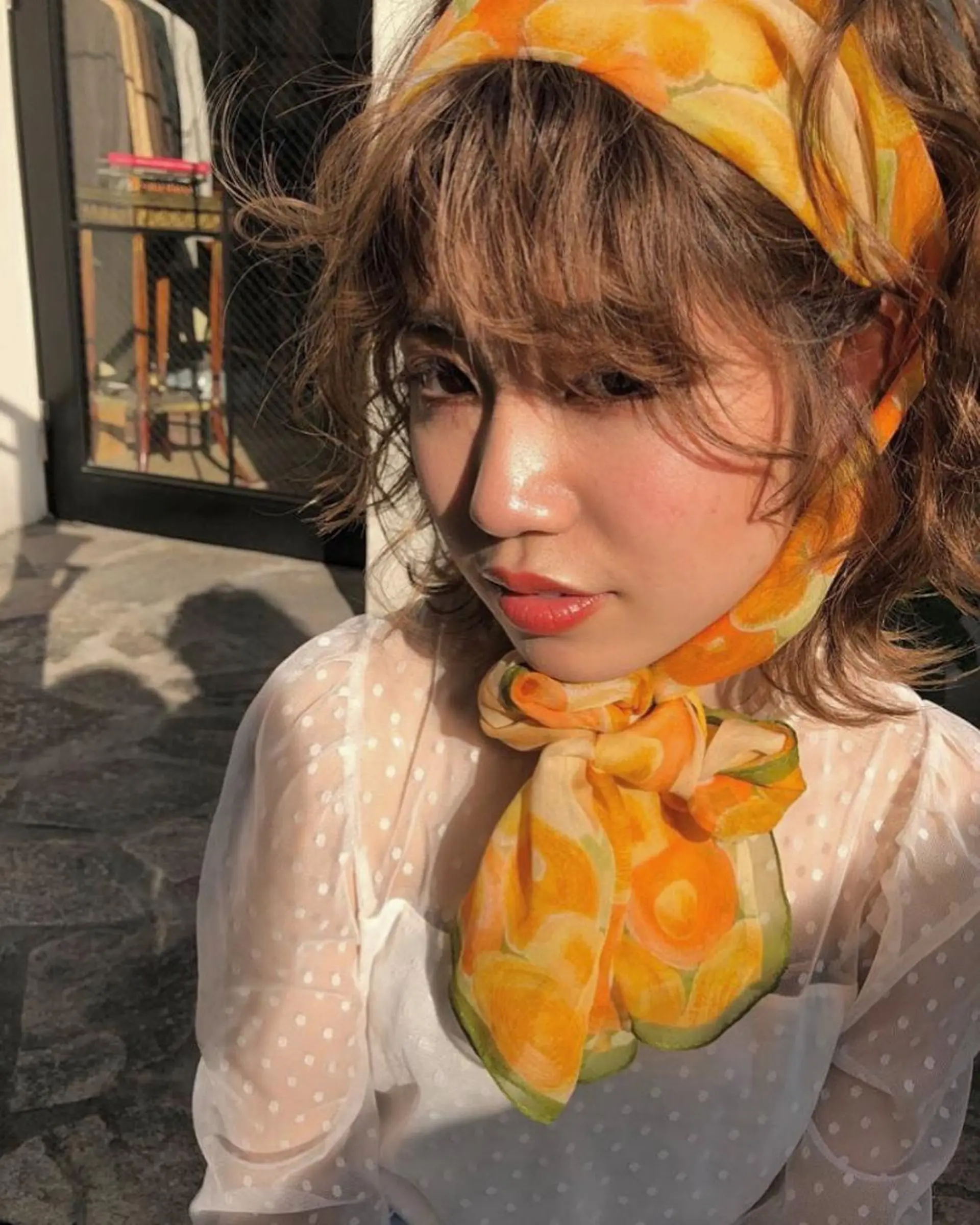 ショート カラー パーマ ヘアアレンジ メンズ メンズインナーカラー アッシュ ベージュカラー デザインカラー イヤリングカラー 髪質改善🫧ベージュ 椙山 響のヘアスタイル