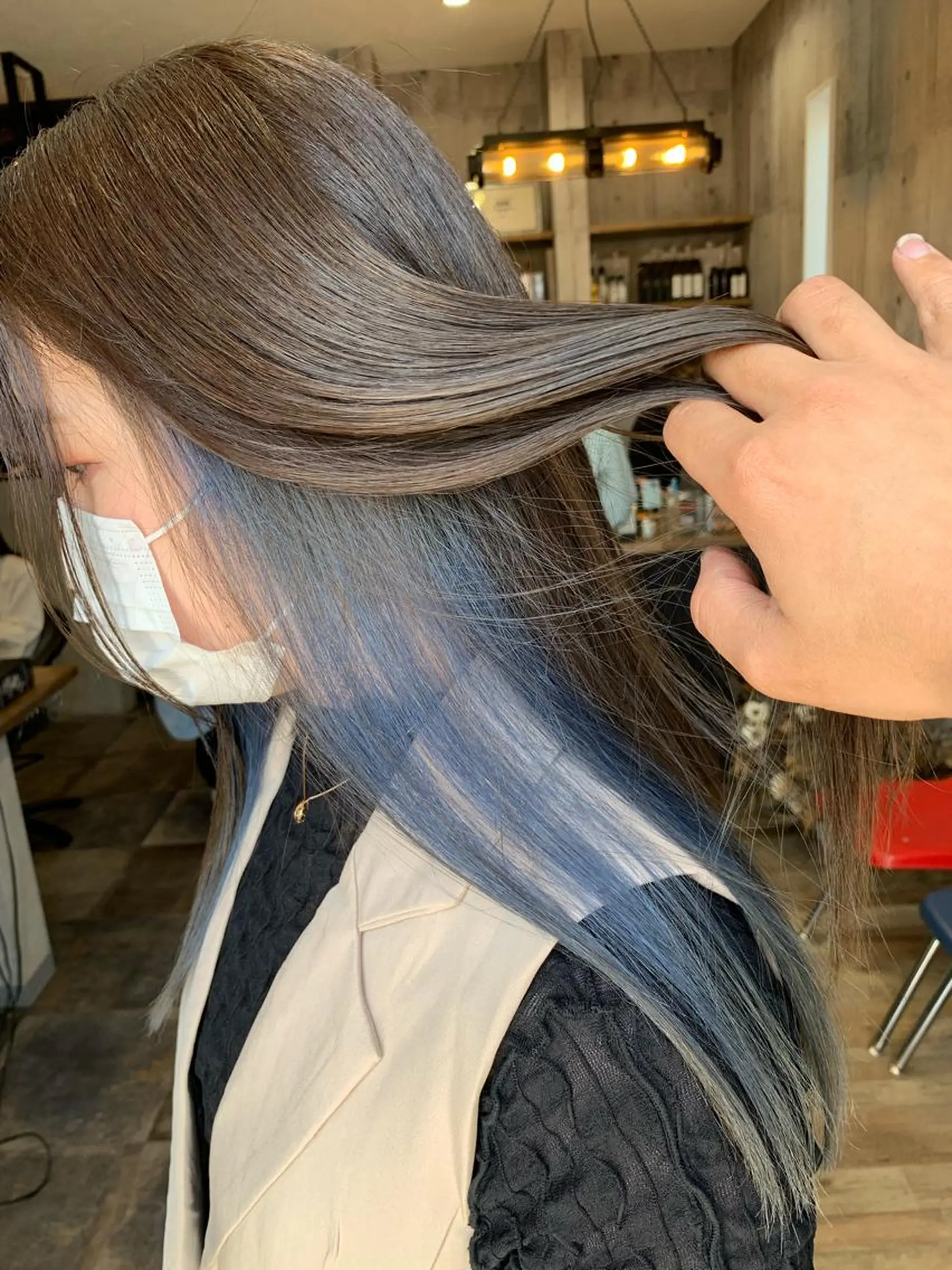 ロング カット ヘアカラー ヘッドスパ Welila by haku所属・yoshihara yuukiのヘアスタイル