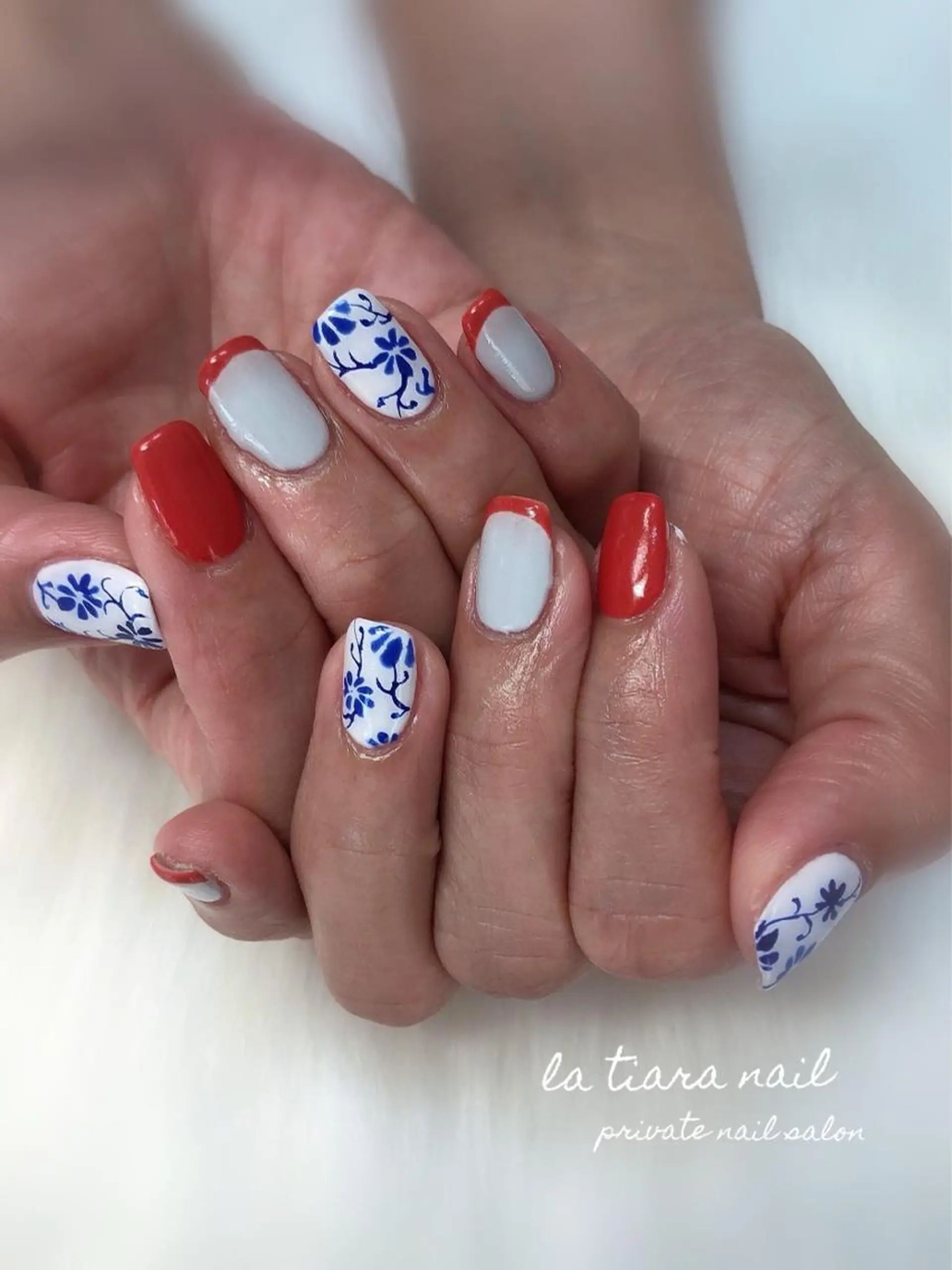ネイル Blue bird  nailのネイルデザイン