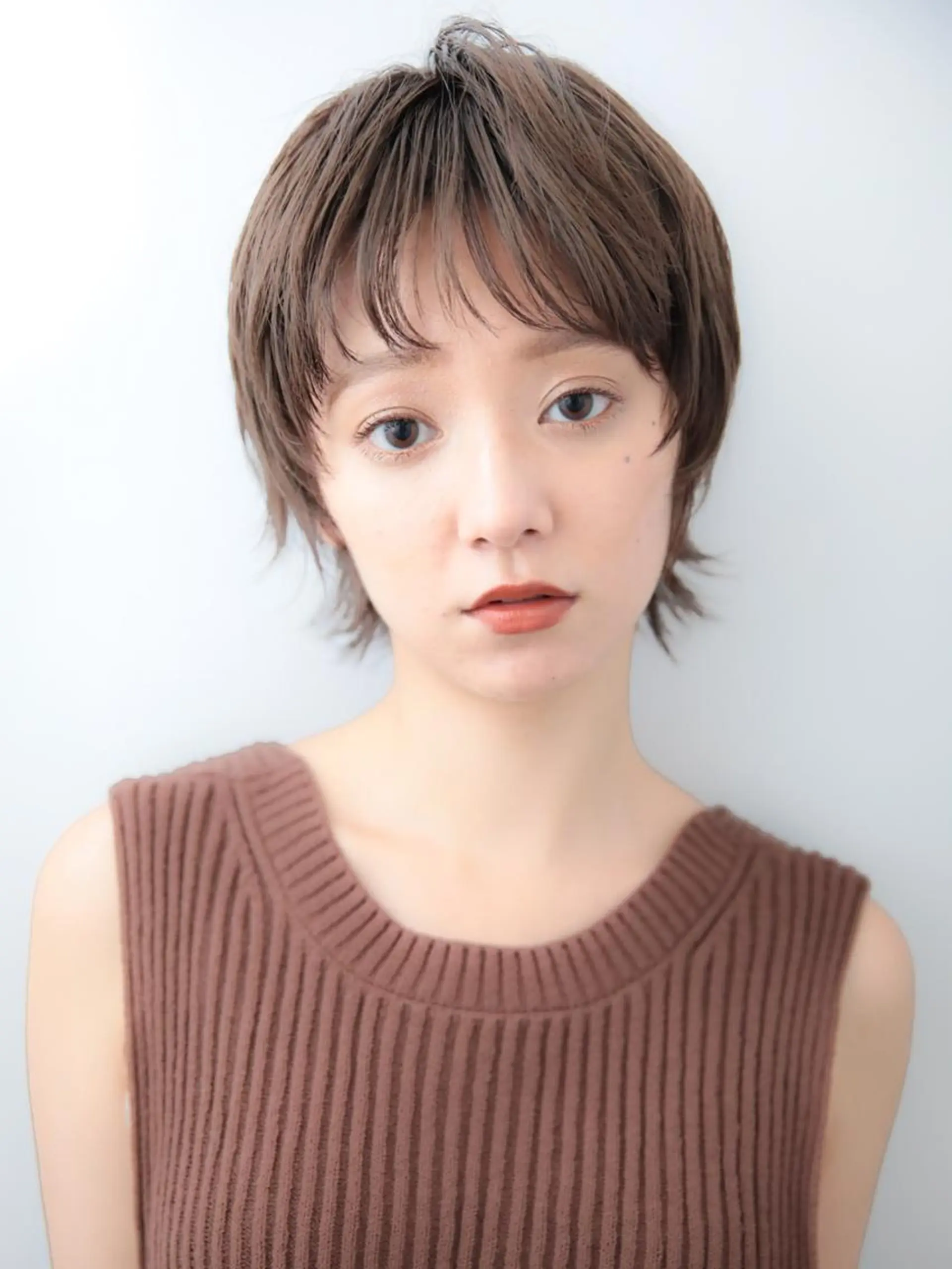 ショート カラー パーマ レイヤーカット✂️ 横浜No1♡下鳥翔子のヘアスタイル