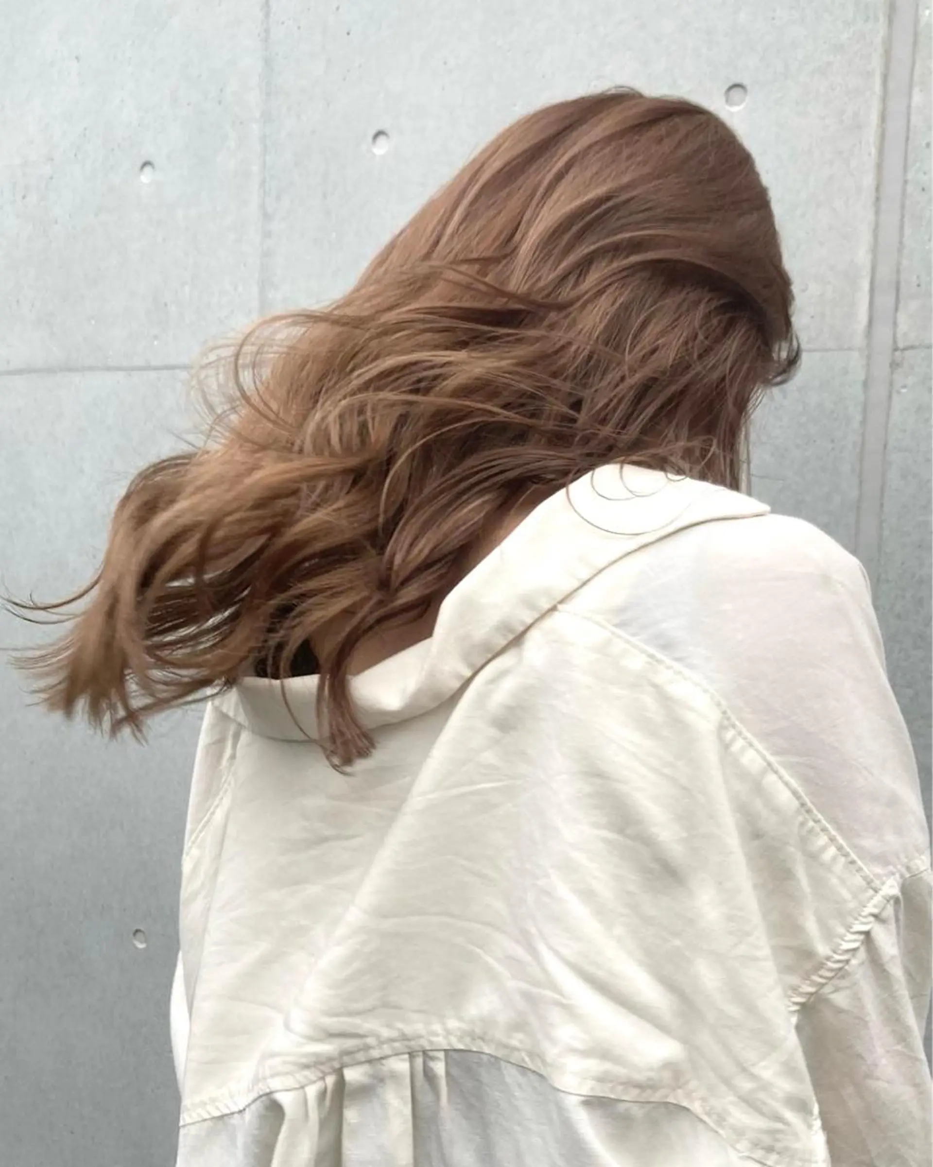 セミロング カット ヘアカラー トリートメント vivre libreのヘアスタイル