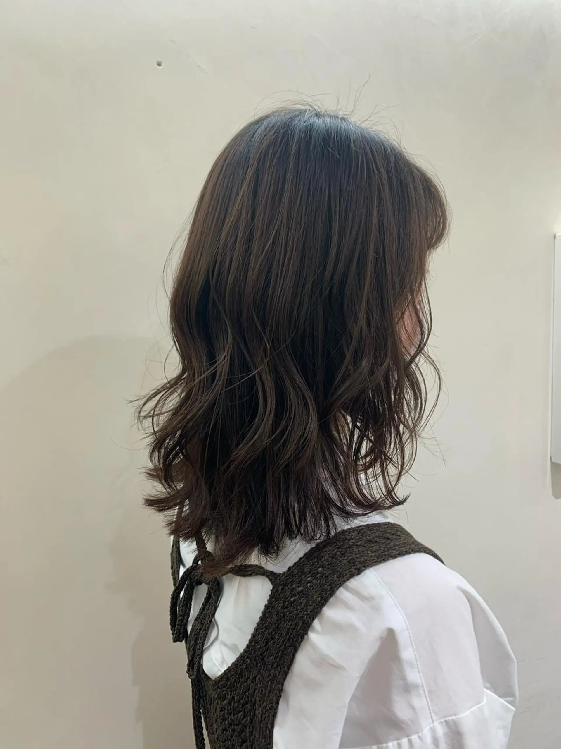 ミディアム GO TODAY シェアサロン 銀座Arc店所属・デジタルパーマ🫧 韓国風ヘア🫧サクラのヘアスタイル