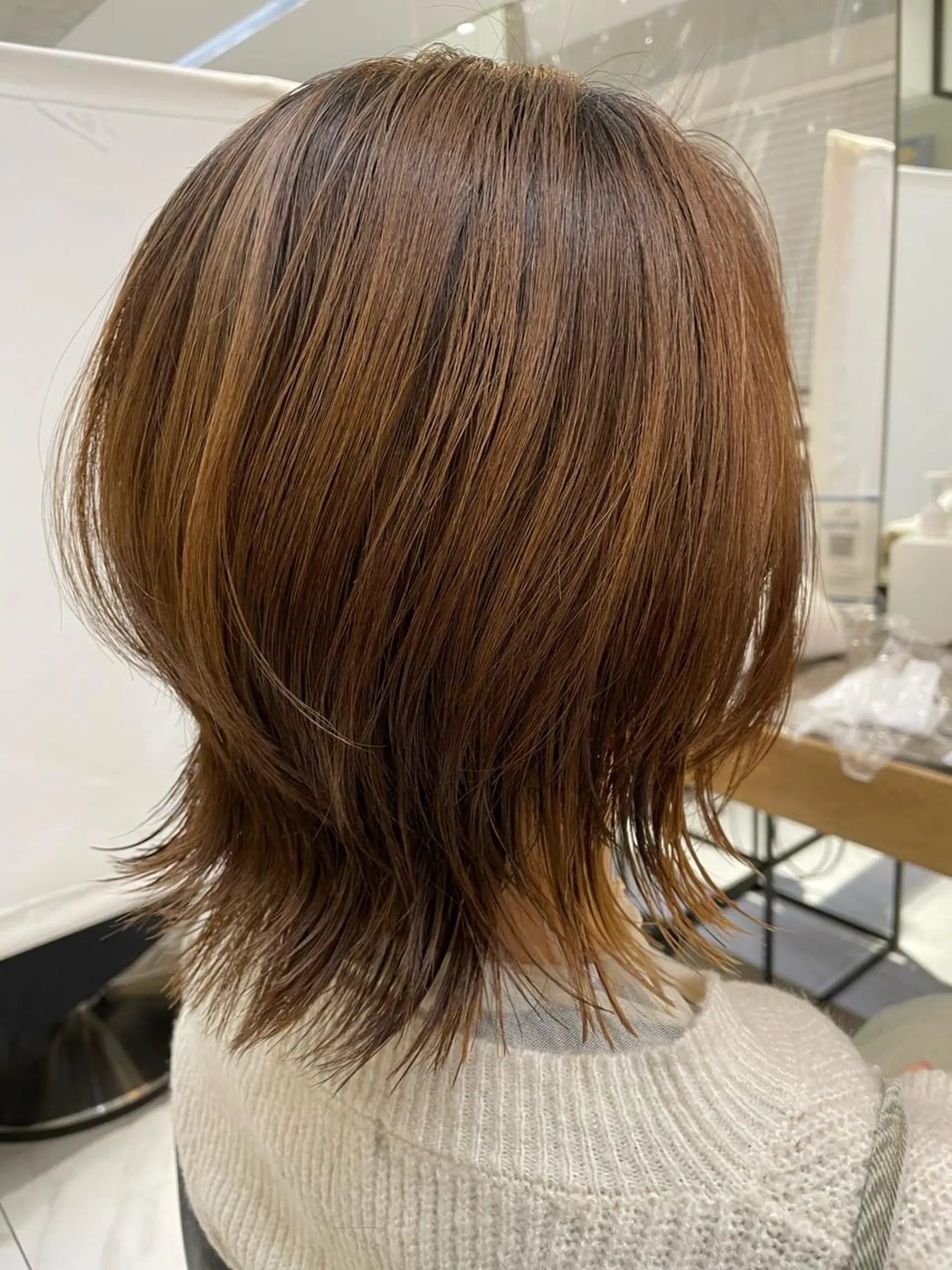 ミディアム カラー カット ヘアカラー トリートメント 🦕小林 大地🦕のヘアスタイル