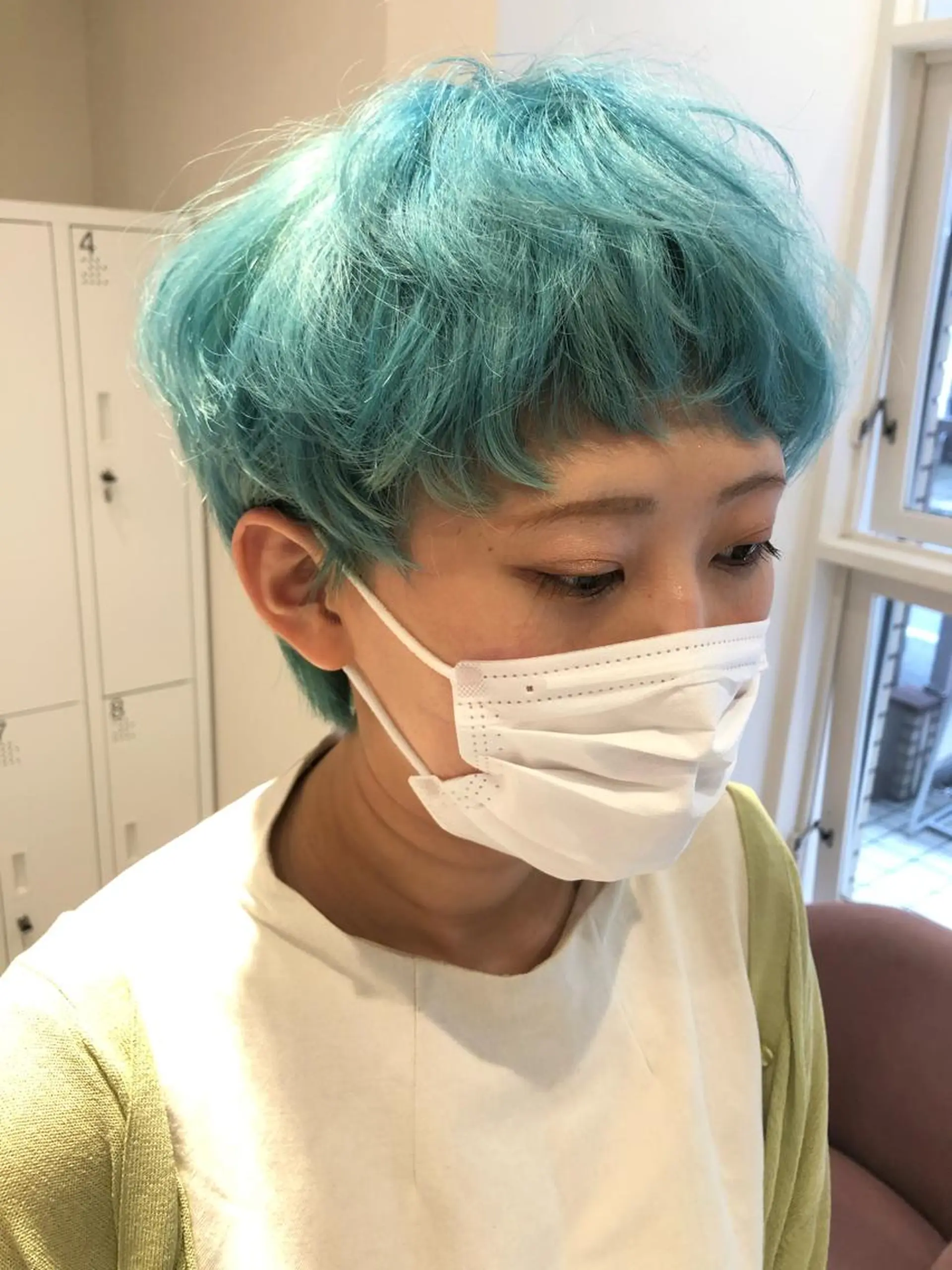 ショート カラーモデル募集中 美容室ハピスのヘアスタイル