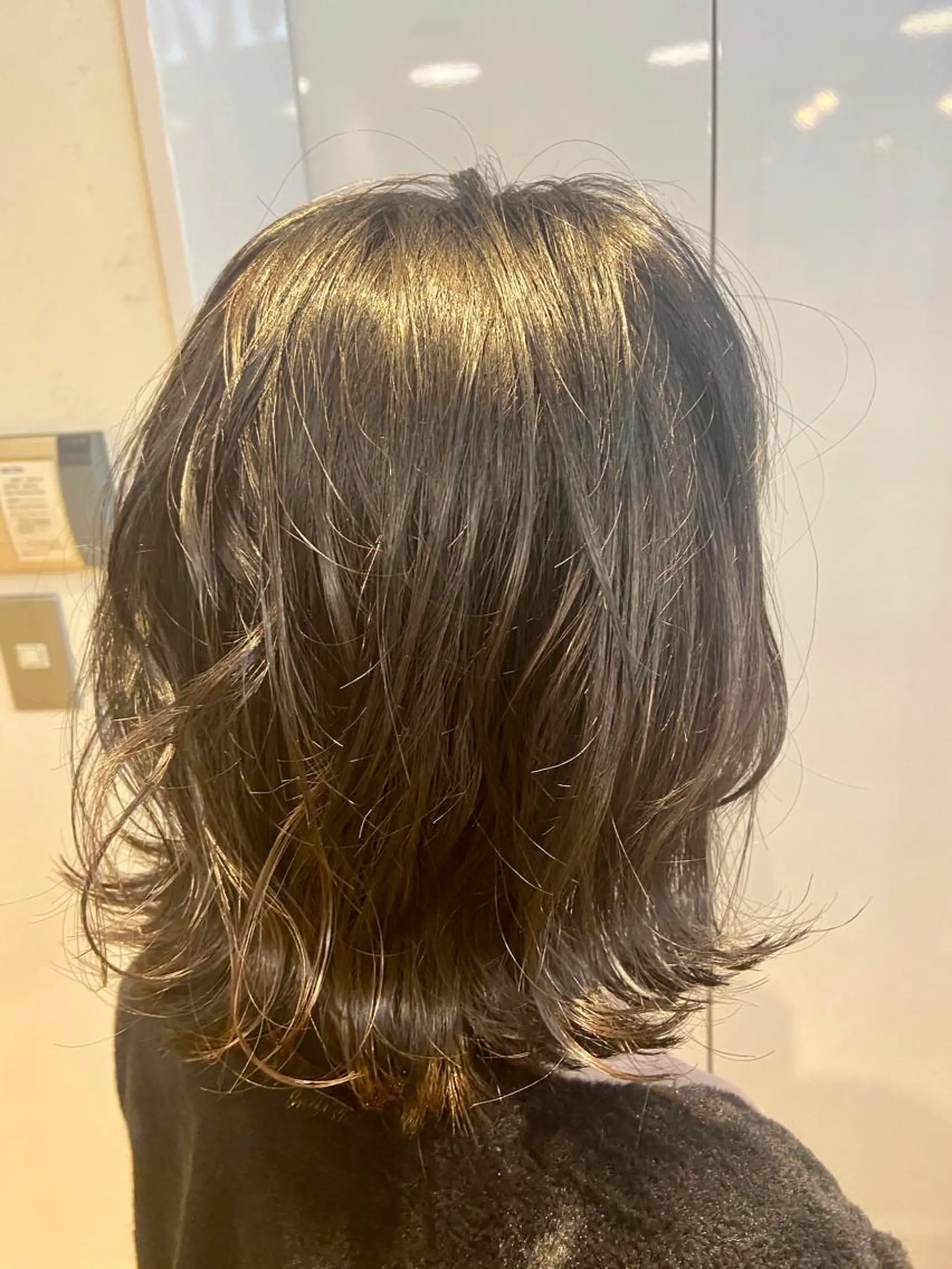ミディアム カラー ヘアアレンジ カット ヘアカラー トリートメント ✨髪質改善/透明感✨ 西野　陽のヘアスタイル