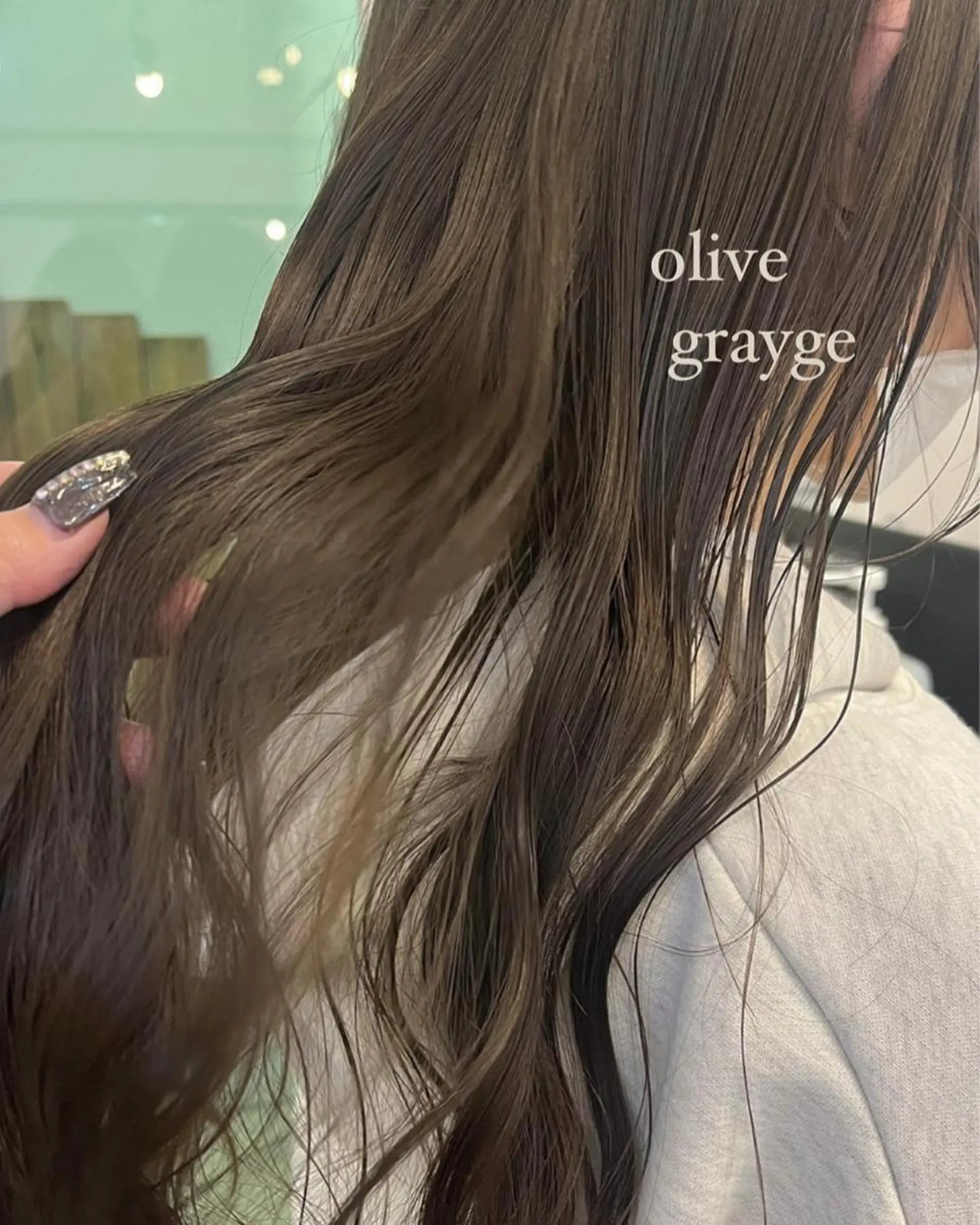 ロング カラー mizuho🐈⬛ 艶髪¦ダークトーンのヘアスタイル