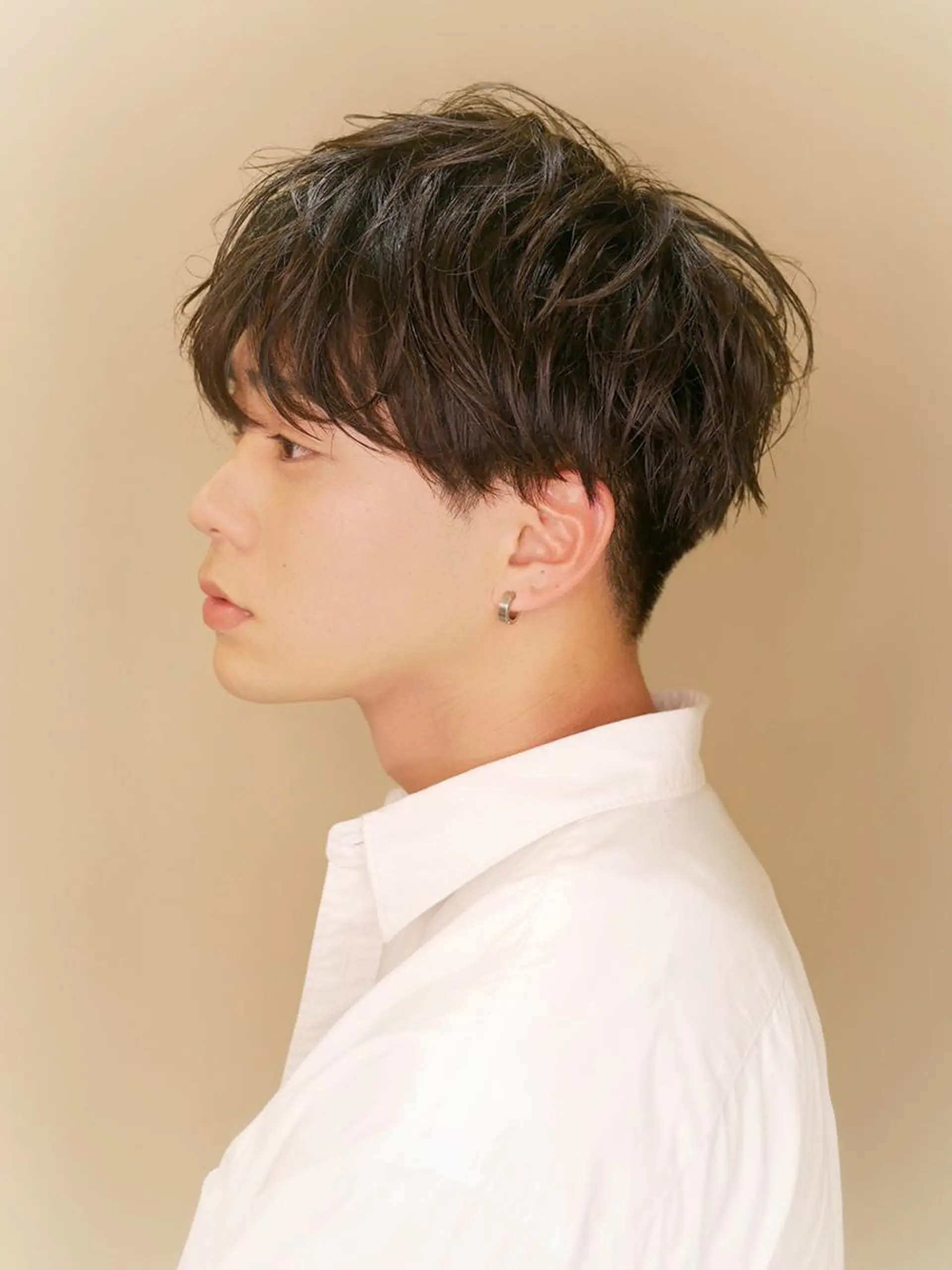 ショート パーマ メンズ 🫧美髪矯正/ 髪質改善/藤平健太のヘアスタイル