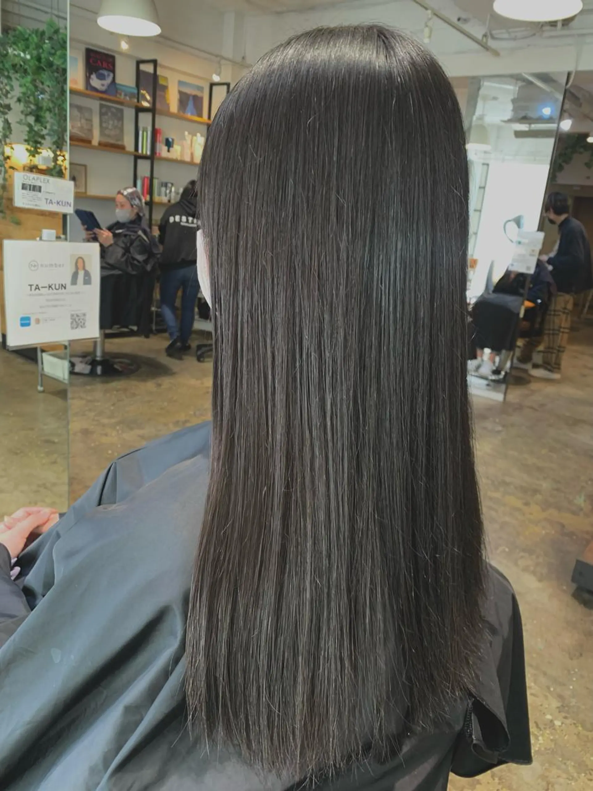 ロング パーマ オリーブ/縮毛矯正 /スパ/たっくんのヘアスタイル