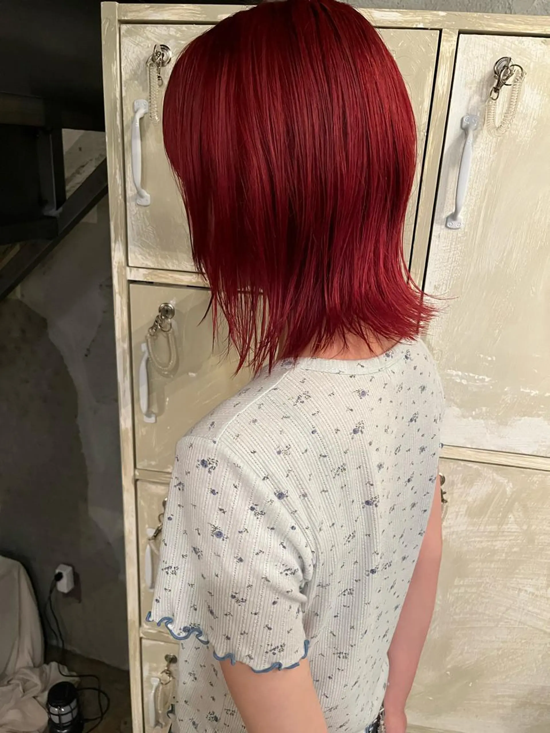 ミディアム カラー 赤み消しカラー/ ナチュラル/トモキのヘアスタイル