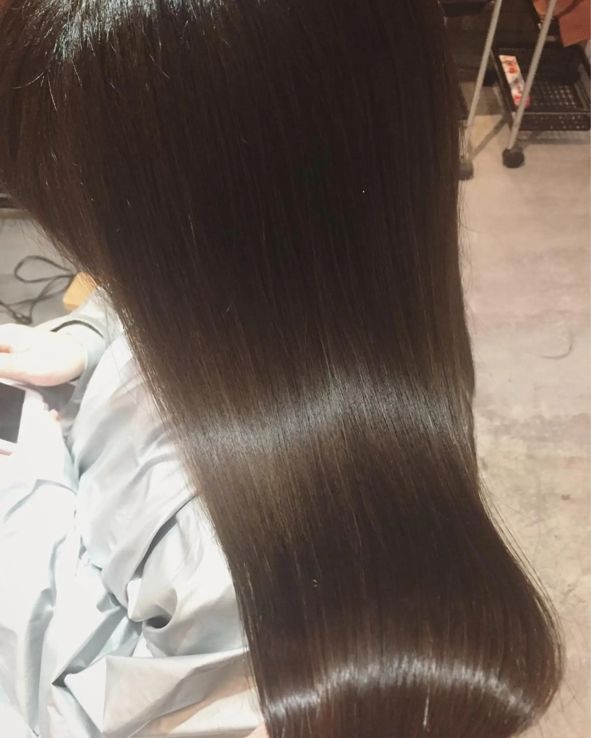ロング カラー トリートメント ハイトーン×髪質改善 KENTAのヘアスタイル