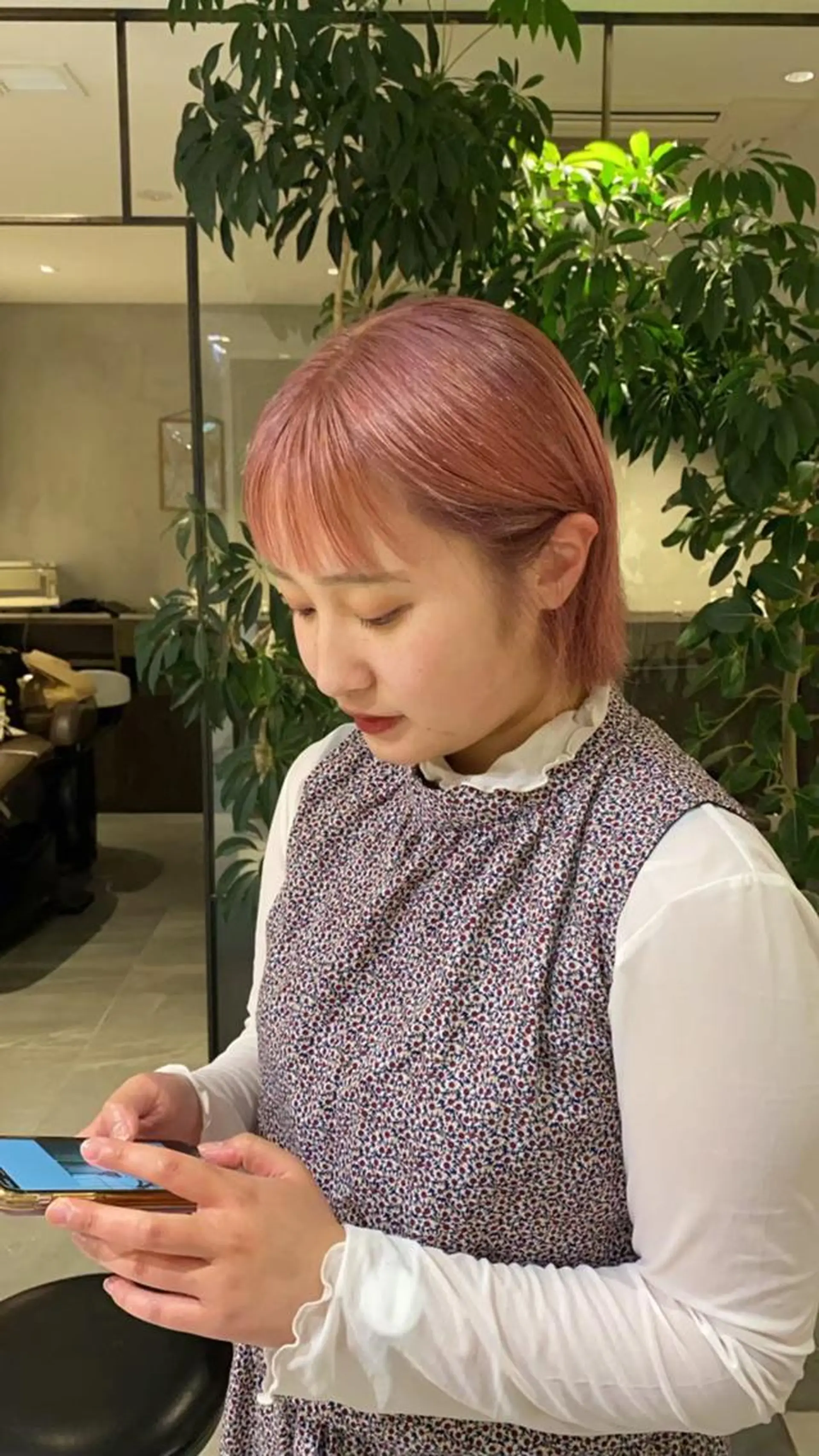 ロング カラー パーマ ヘアアレンジ ネイル マツエク・マツパ アイブロウ ショートボブ バレイヤージュ ブリーチ ケアブリーチ 透明感カラー カラー特化サロン大阪 ルービック江坂/新城のヘアスタイル