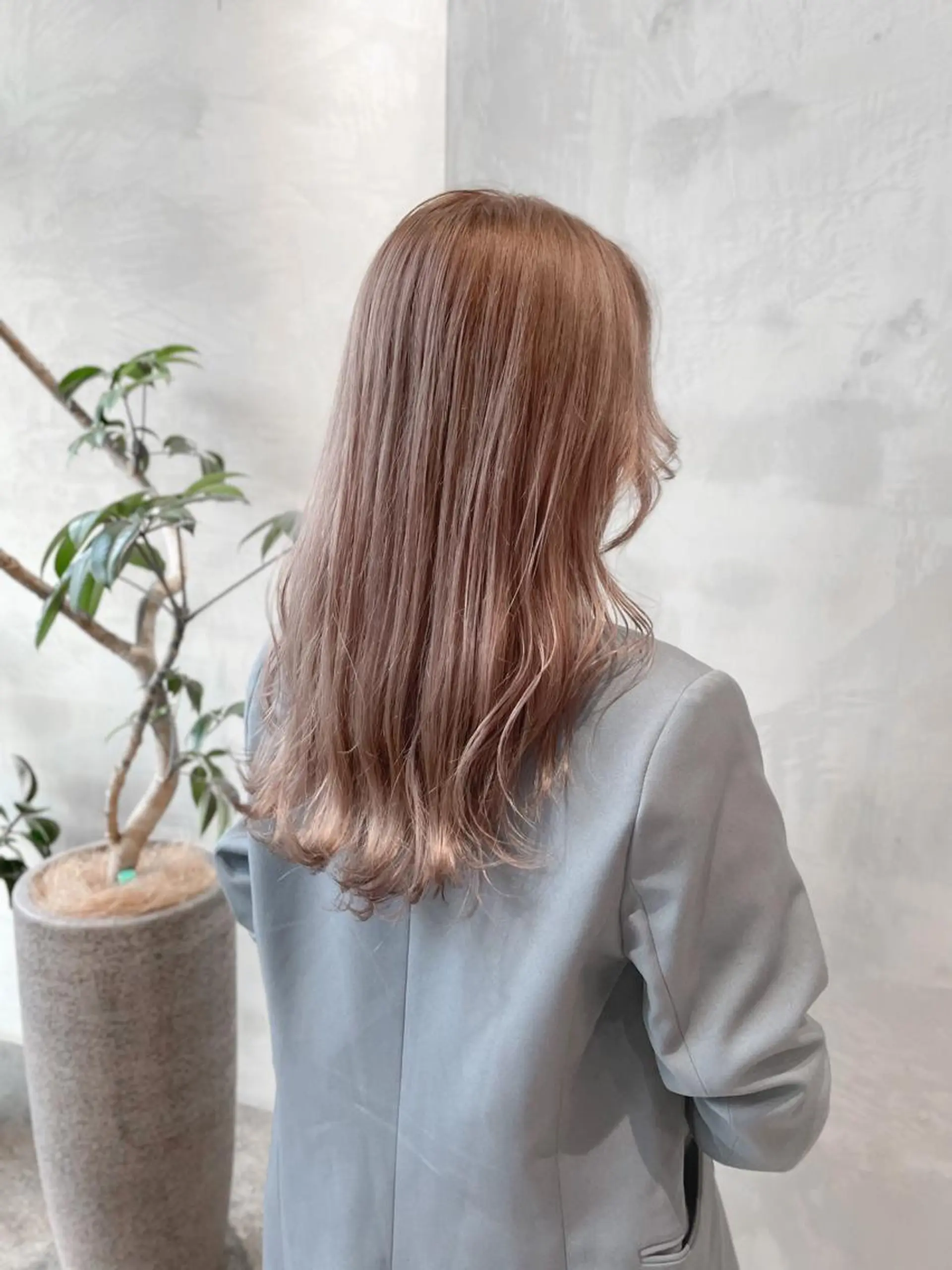 ミディアム カラー 韓国ヘア 店長NEGIのヘアスタイル