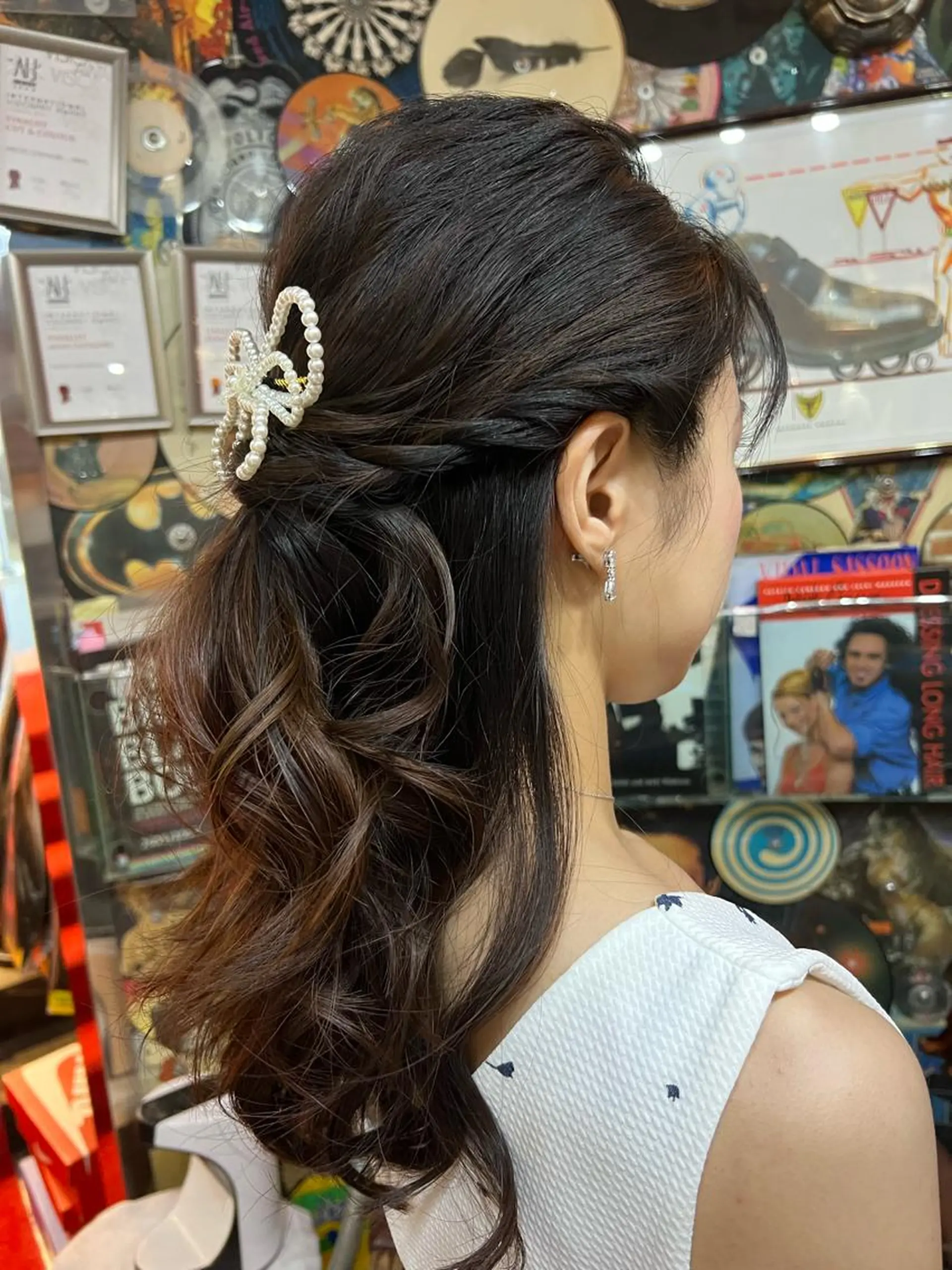 セミロング ヘアアレンジ KOYA ｺﾔのヘアスタイル