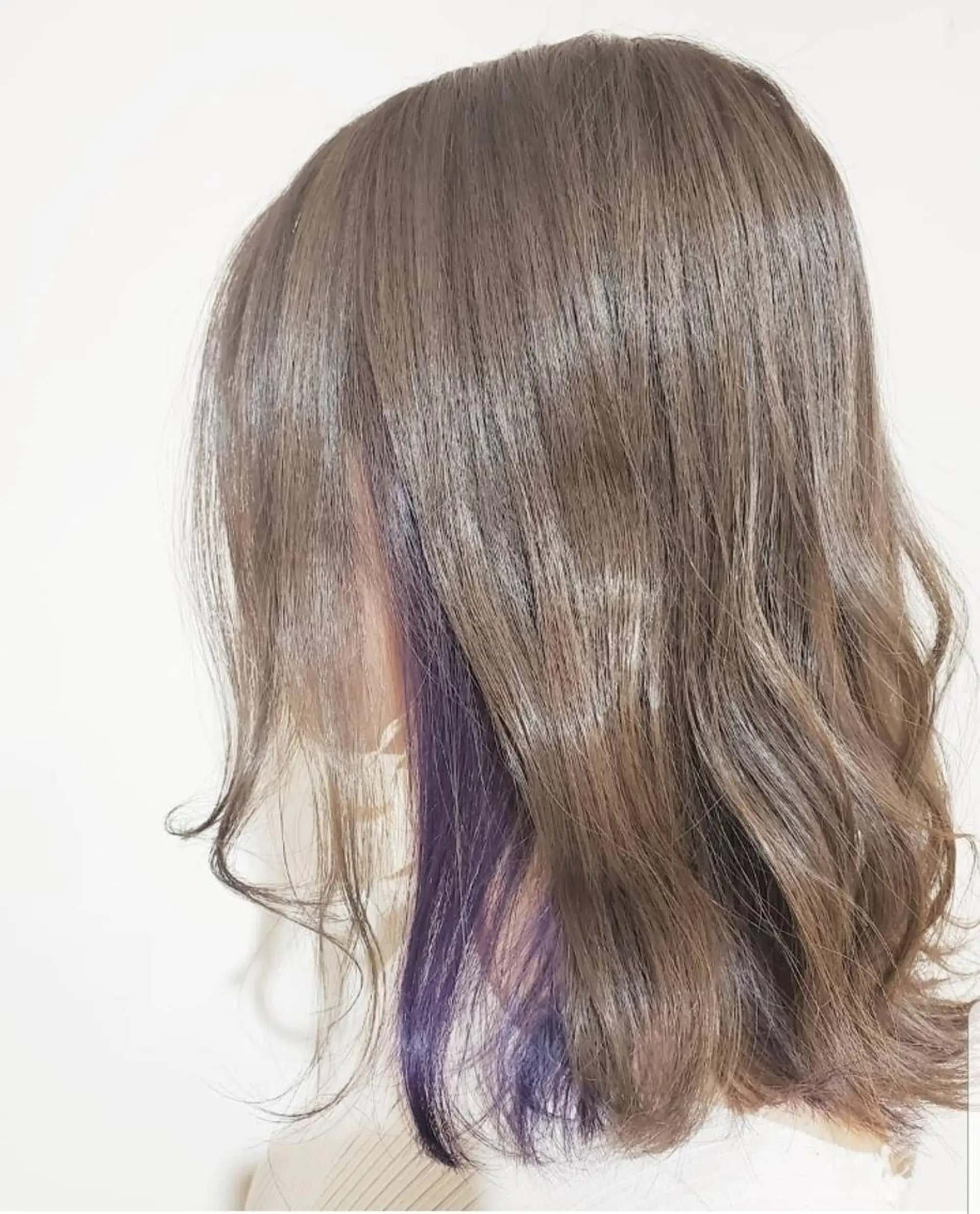 セミロング カット トリートメント 🇰🇷透明感×ハイ トーン🌟tomoのヘアスタイル