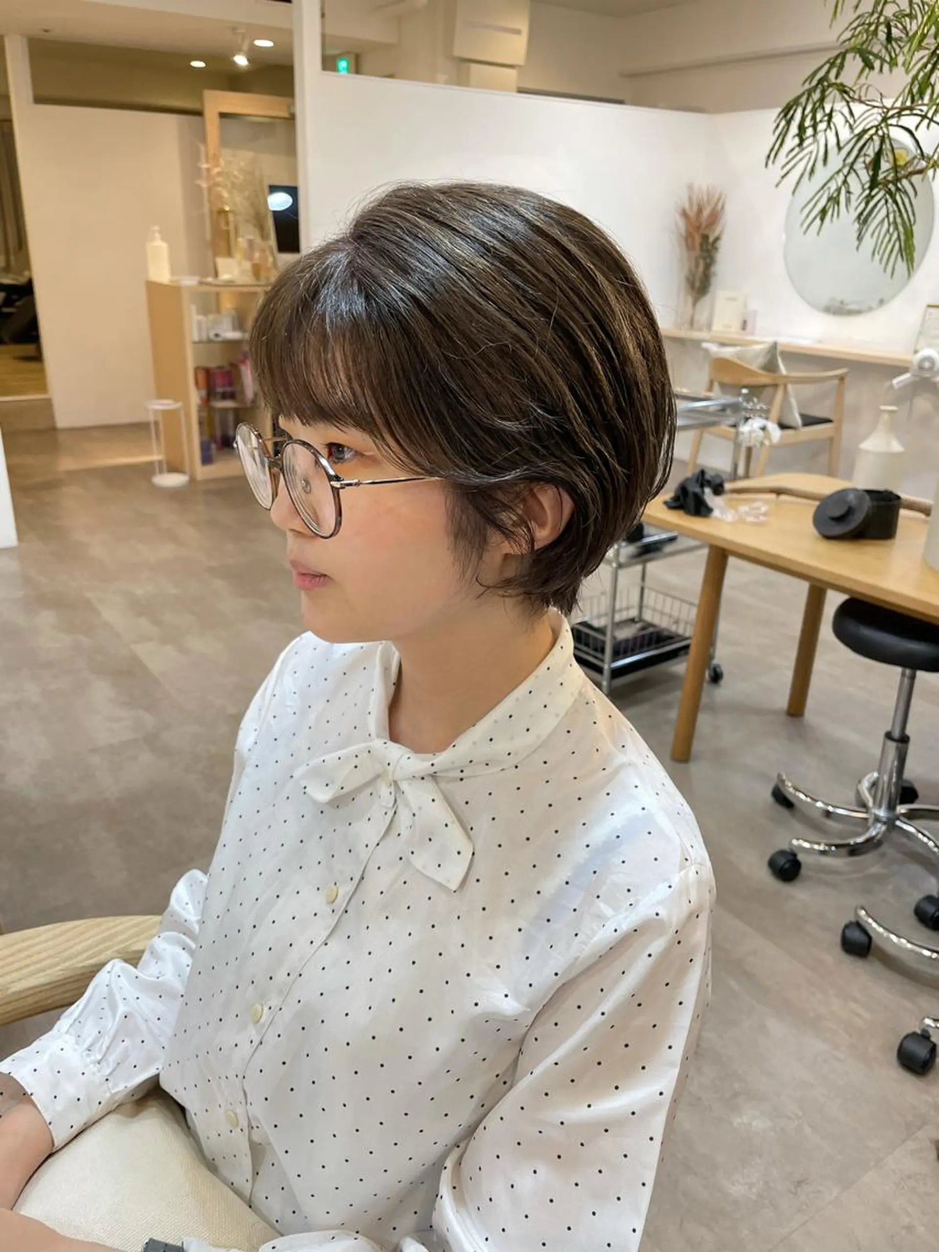 ショート 大迫 江梨のヘアスタイル