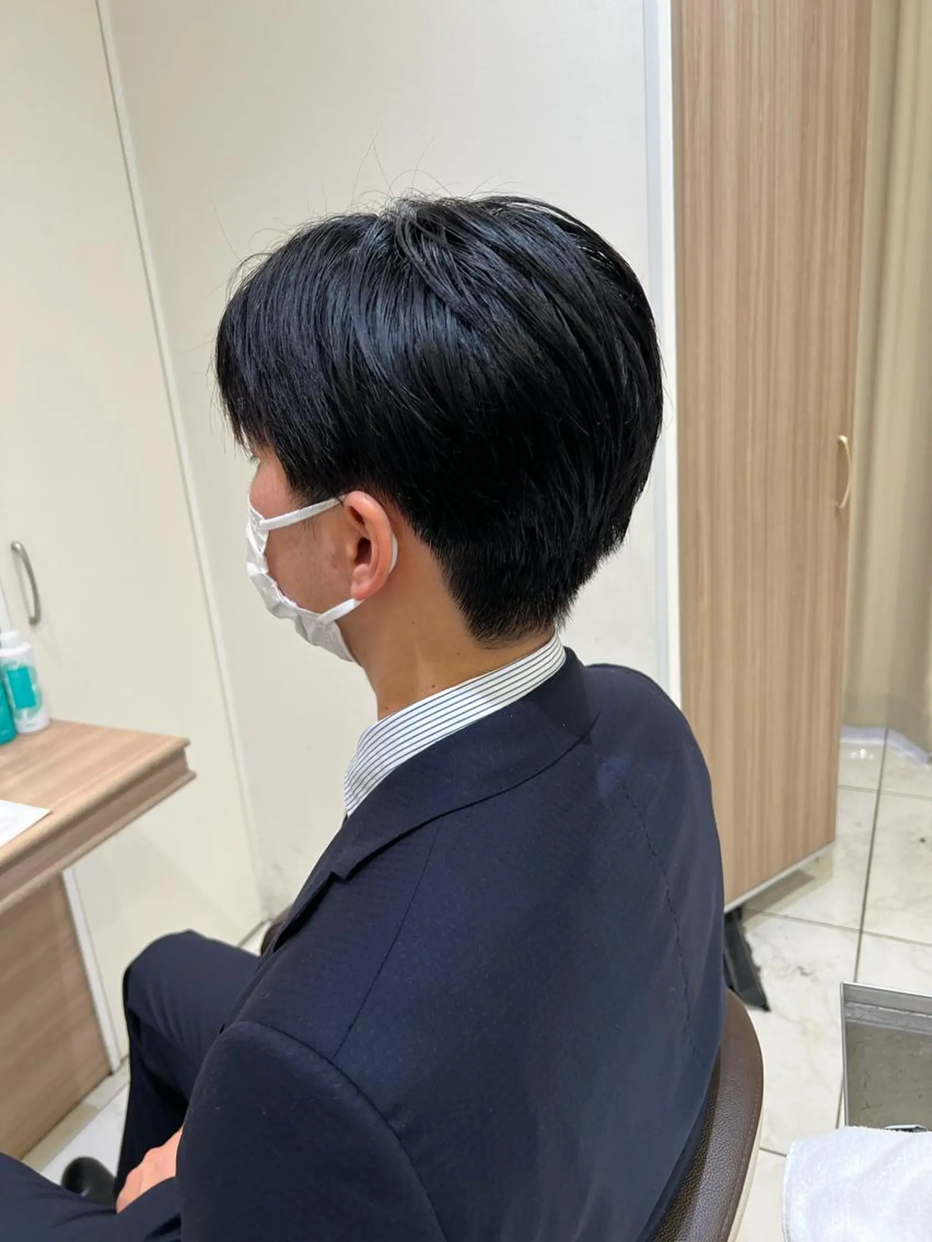 メンズ 顔周り/韓国レイヤー junkaのヘアスタイル