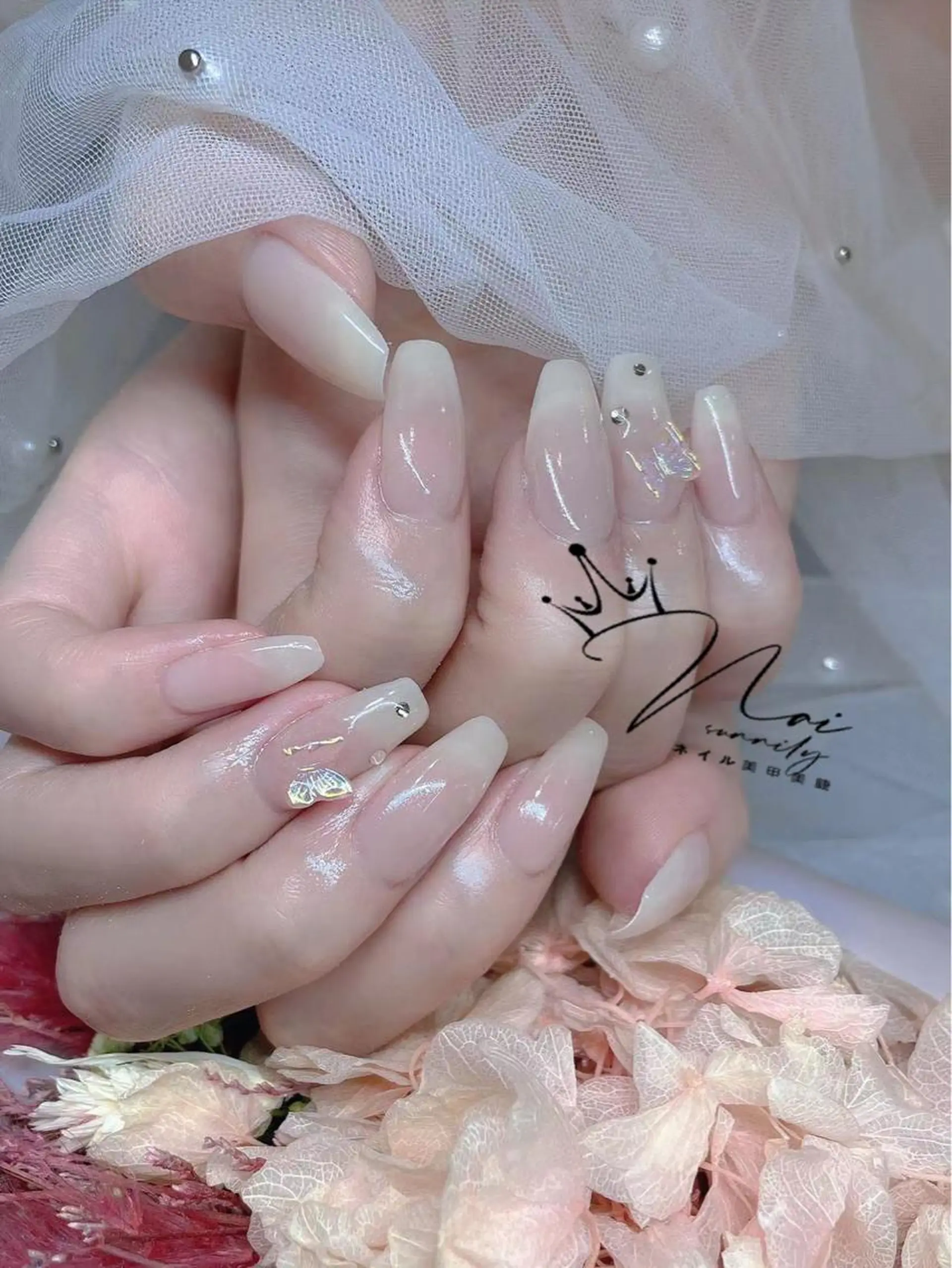 ネイル 長さだし専門店 M2　rikaのネイルデザイン