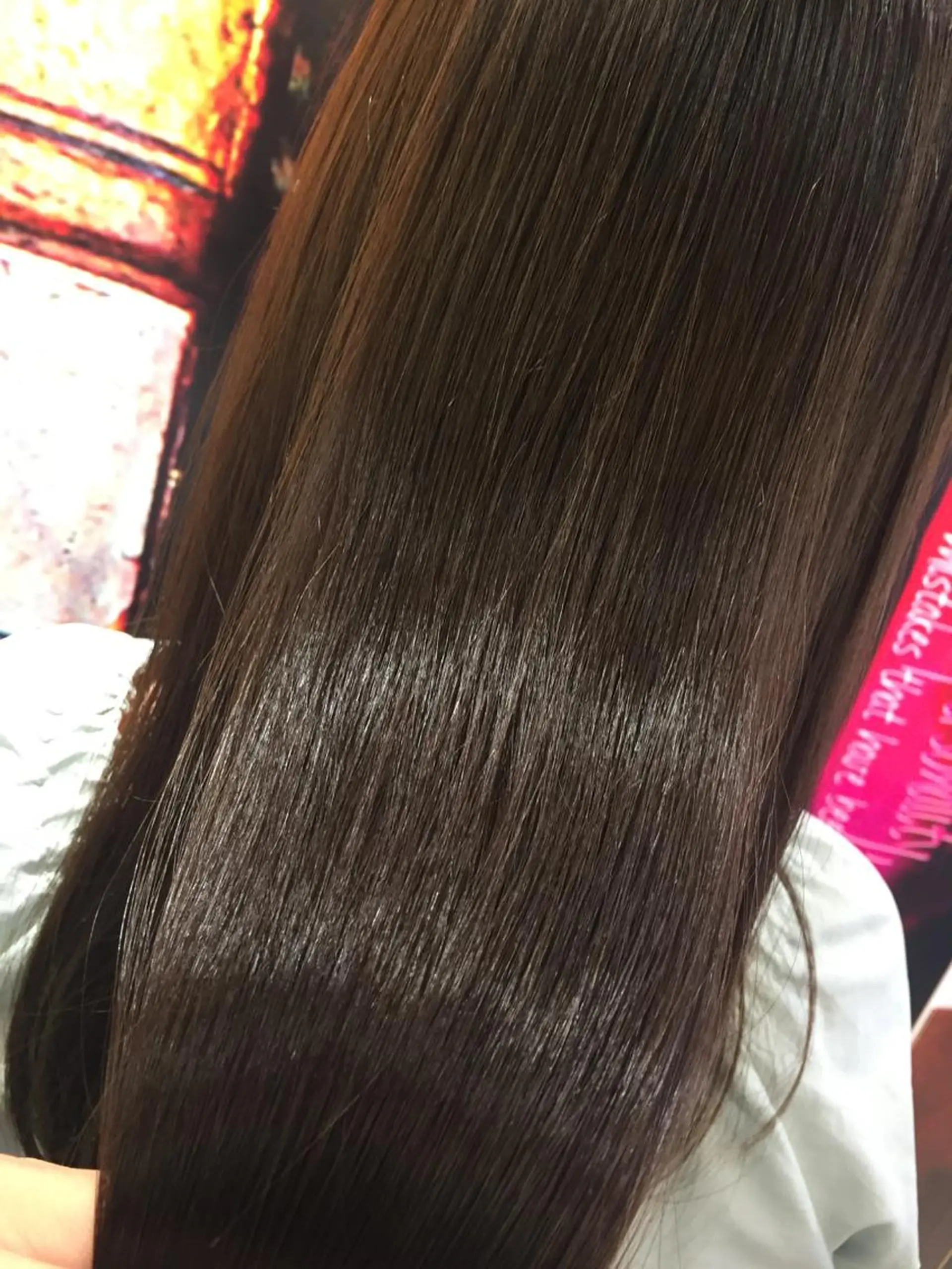 ロング 縮毛矯正 トリートメント 縮毛矯正 Ma ruのヘアスタイル