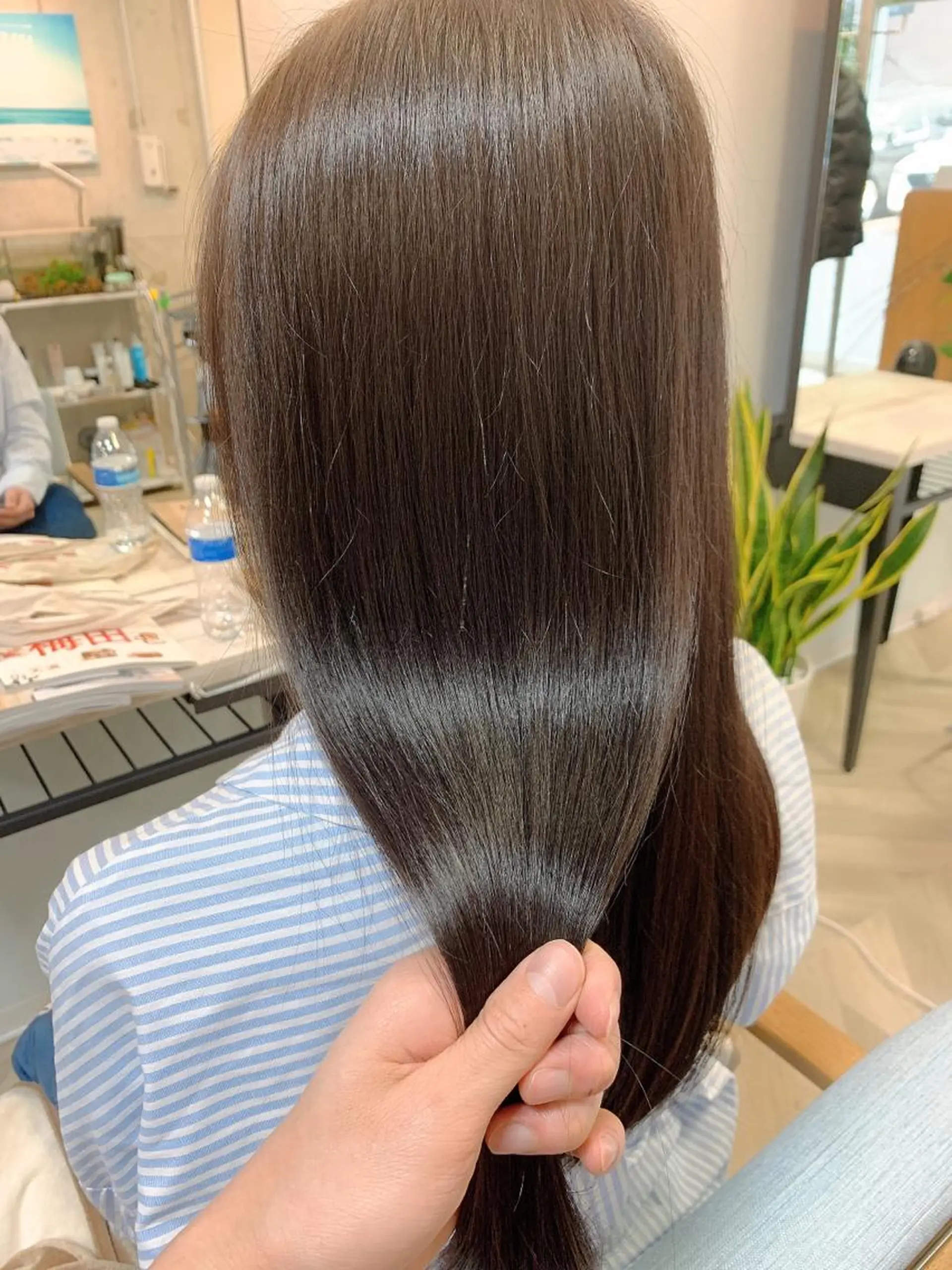 セミロング カラー 髪質改善 トリートメント カット ヘアカラー トリートメント Beach 代表 KENTAのヘアスタイル