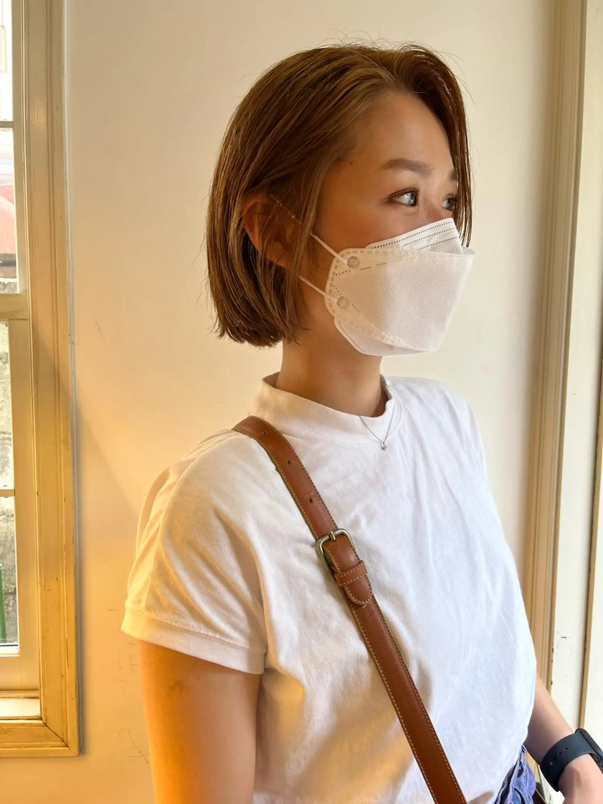 ショート カラー eri kinjoのヘアスタイル