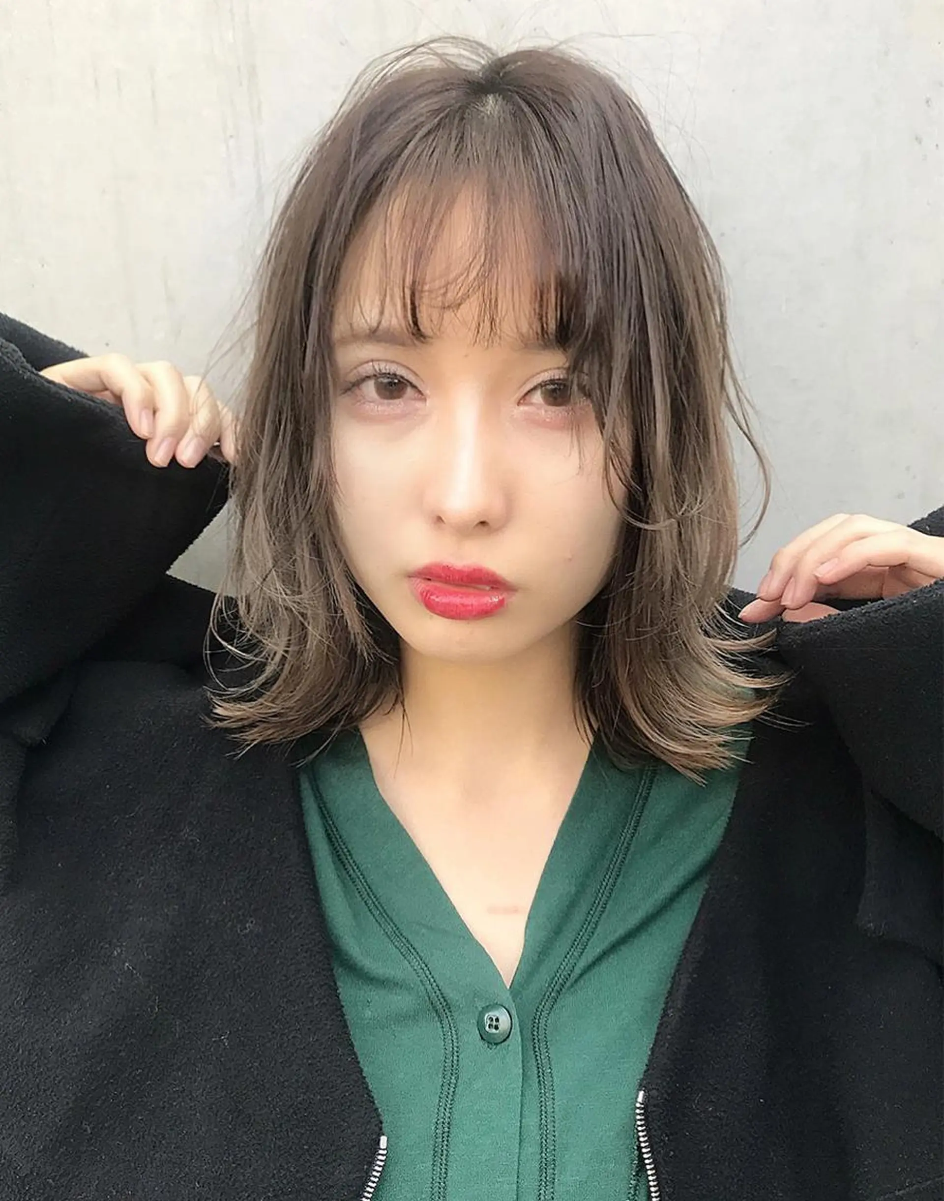 ショート カラー グレージュ カット ヘアカラー トリートメント コジマ ダイスケのヘアスタイル