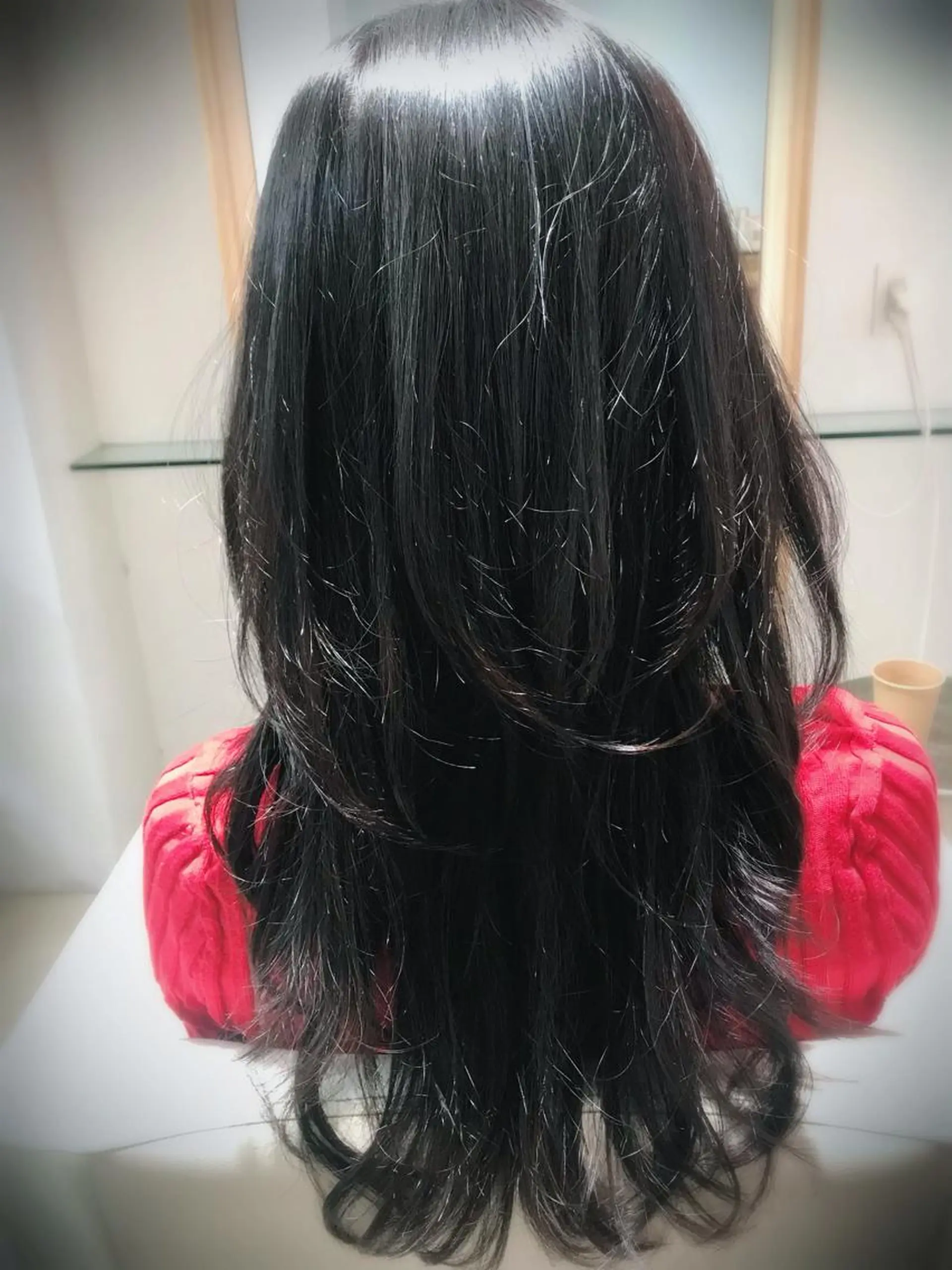 ロング 髪質改善 トリートメント 野間 ふみよのマツエク・マツパデザイン